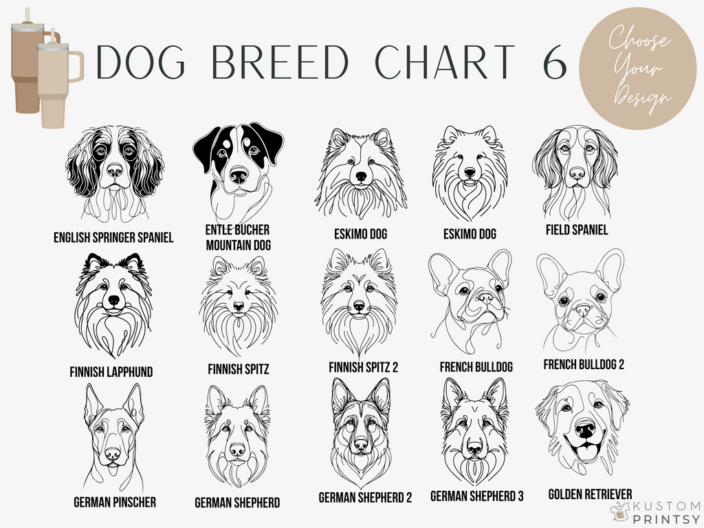 Personalized Pet Tumbler – Laser Engraved Dog Face & Name | Stainless Steel Insulated Cup