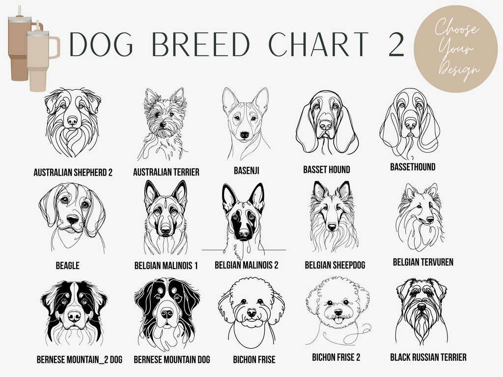 Personalized Pet Tumbler – Laser Engraved Dog Face & Name | Stainless Steel Insulated Cup