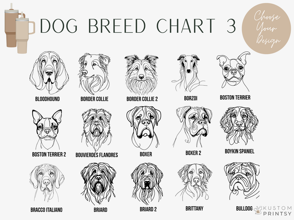 Personalized Pet Tumbler – Laser Engraved Dog Face & Name | Stainless Steel Insulated Cup