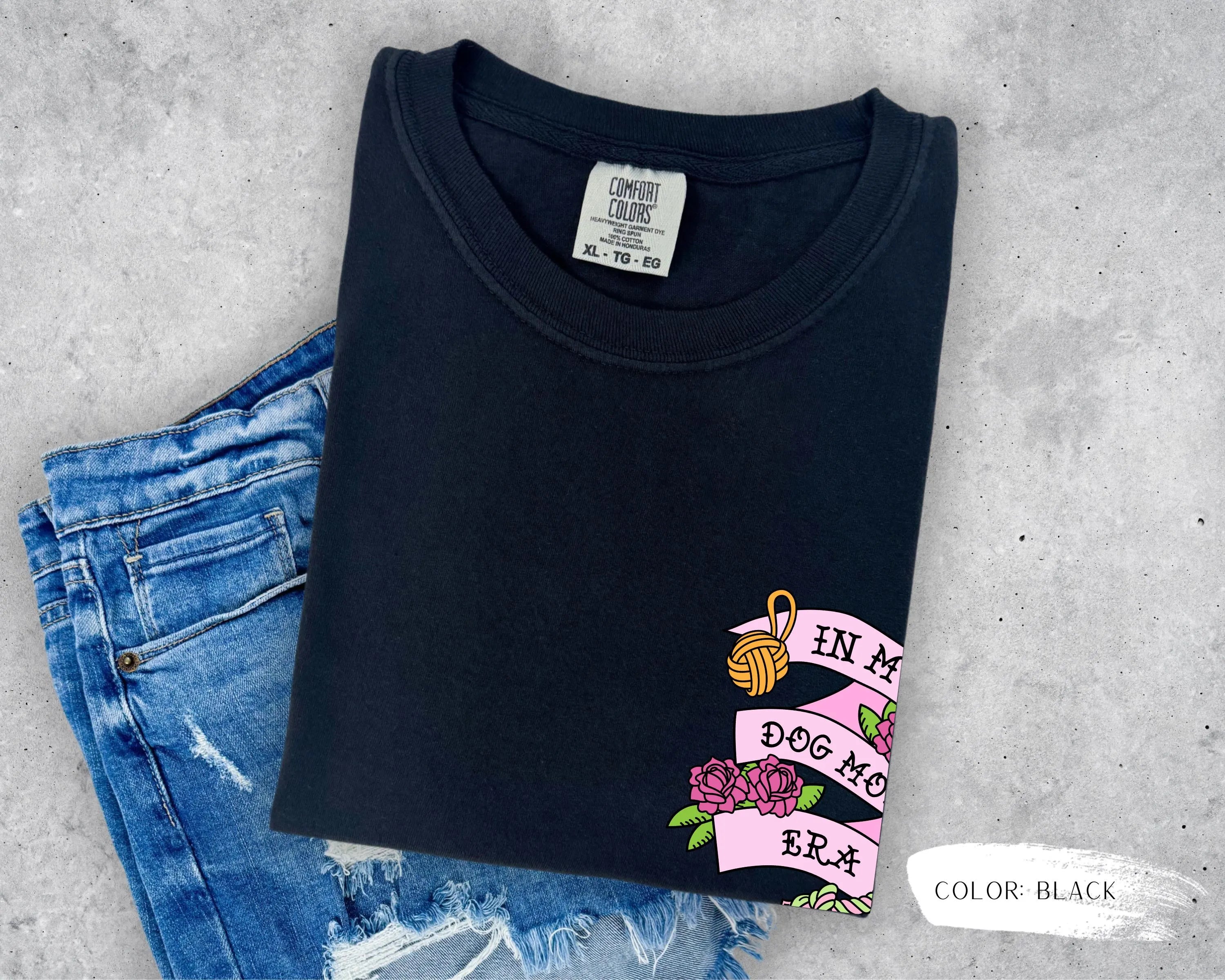 In My Dog Mom Era Ribbon T-Shirt