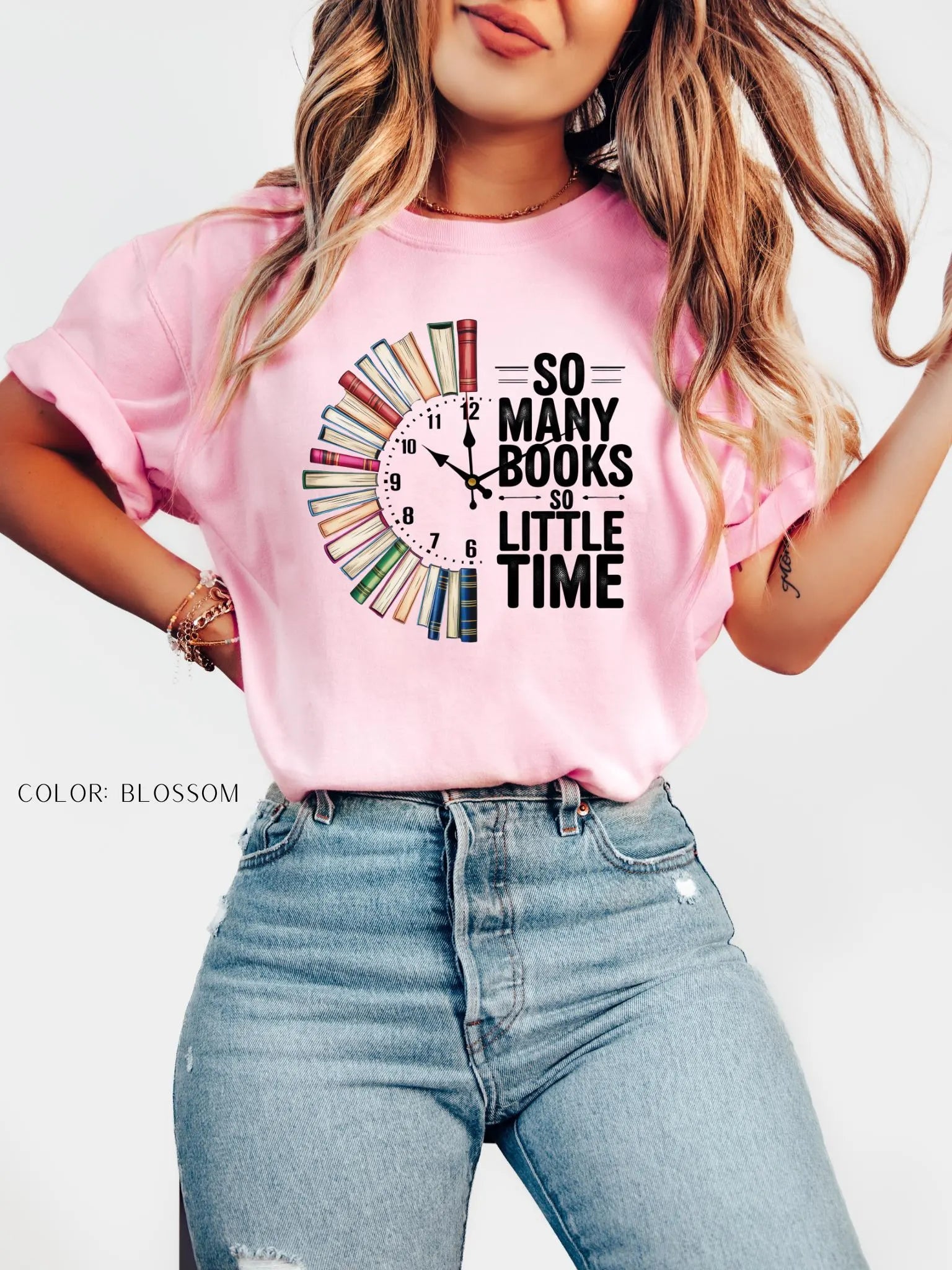 So Many Books So Little Time Book T-Shirt