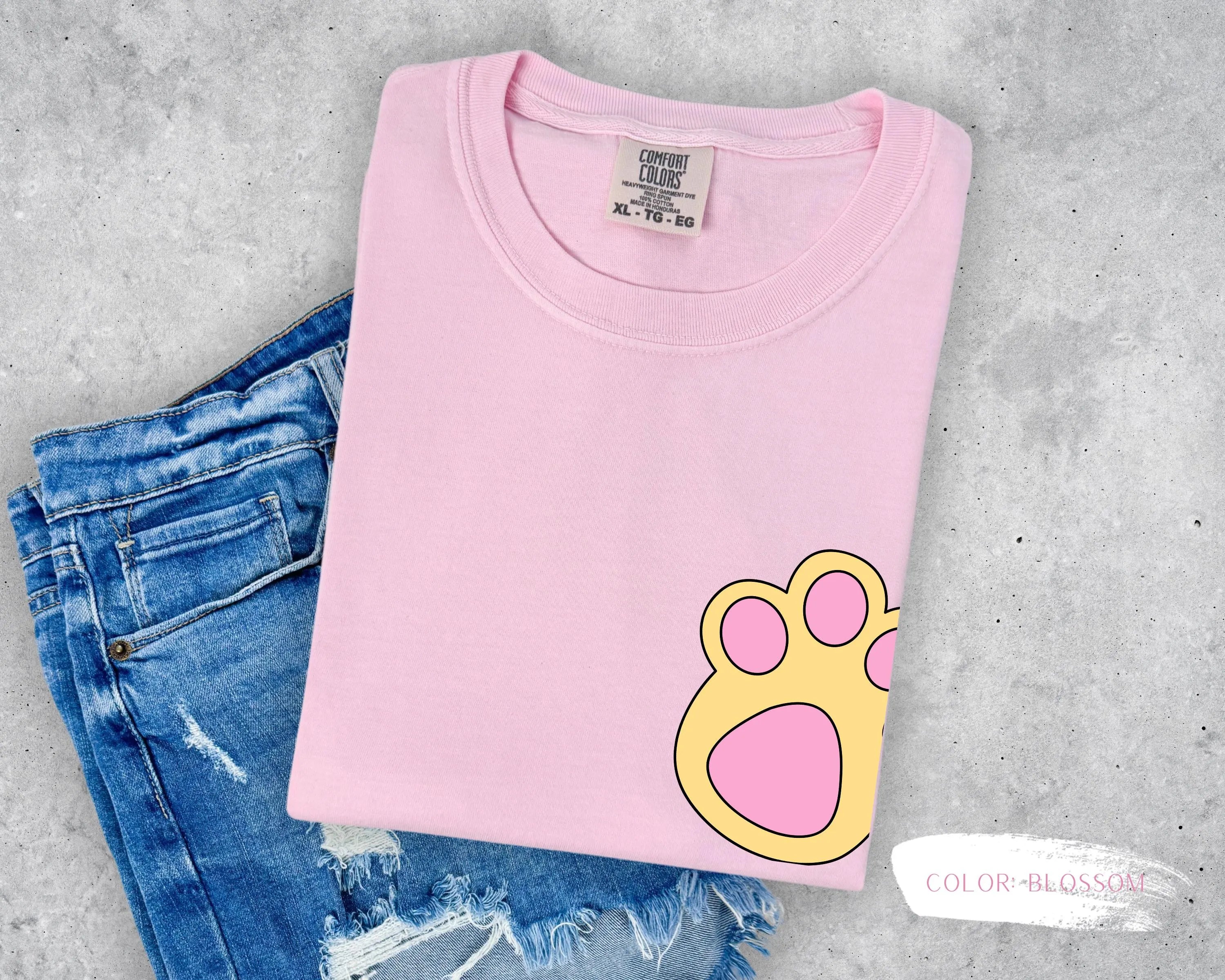 Pink Paw T-Shirt