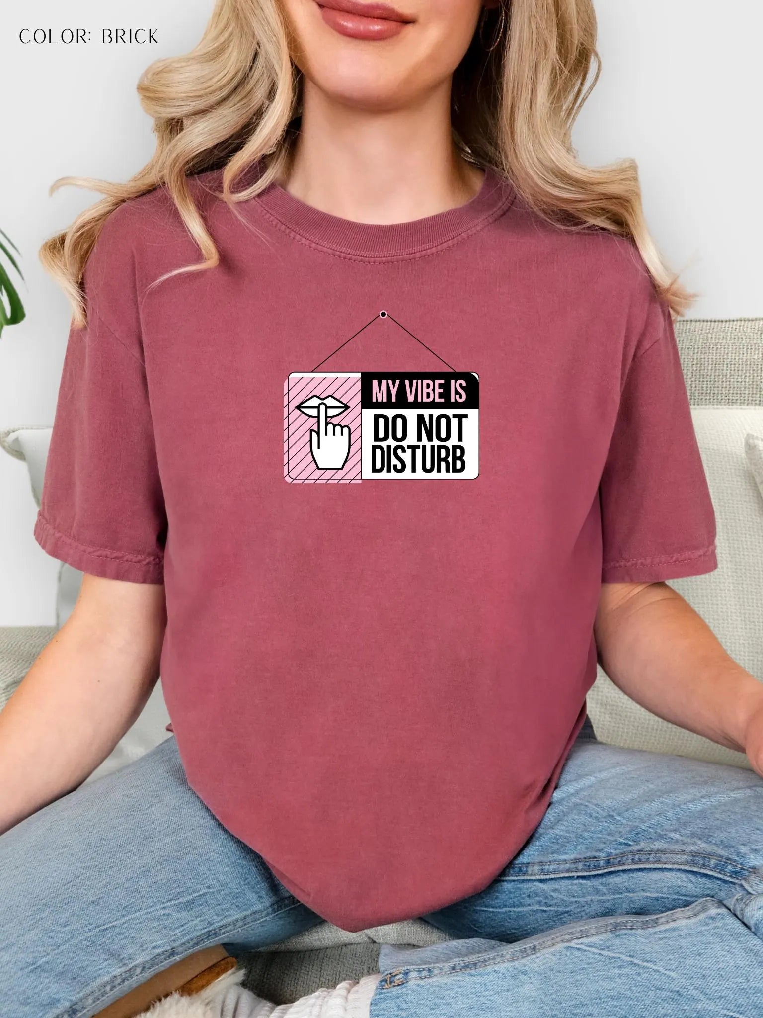 My Vibe Right Now Is Do Not Disturb T- Shirt