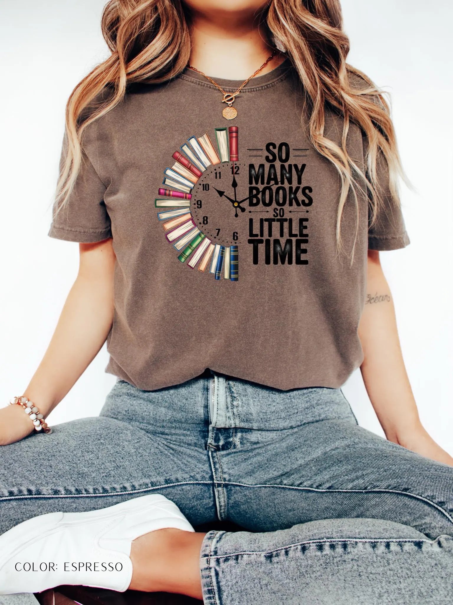So Many Books So Little Time Book T-Shirt