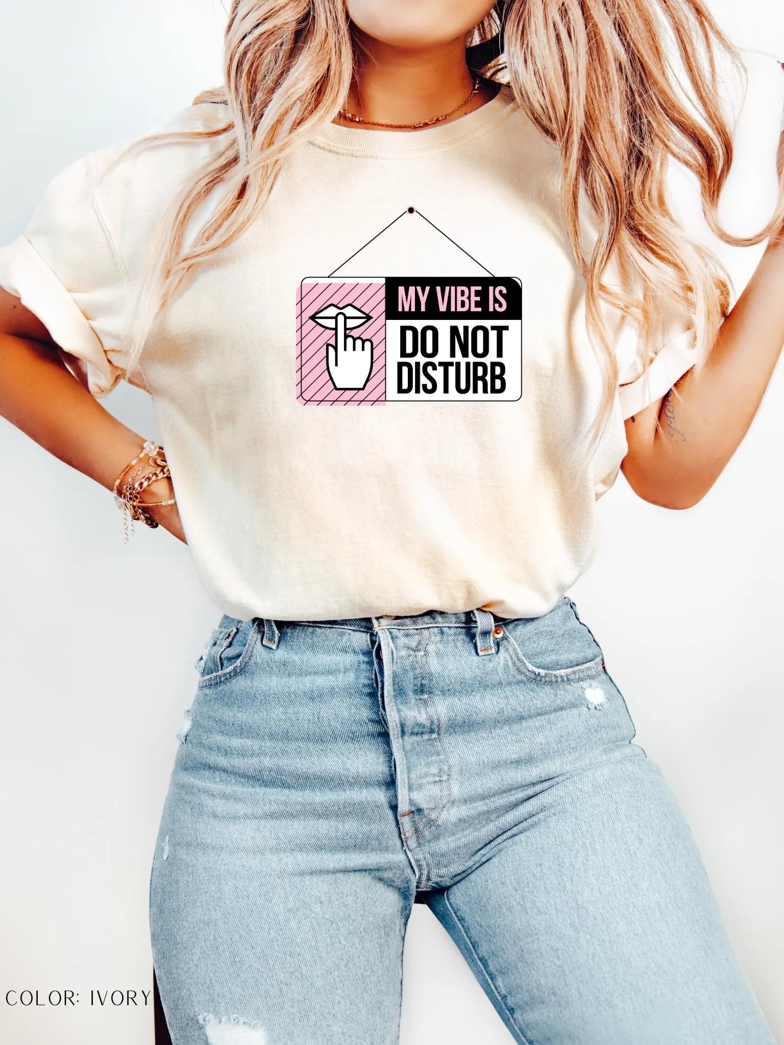 My Vibe Right Now Is Do Not Disturb T- Shirt