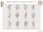 Personalized Laser Engraved Tumbler – Custom Name with Birth Month Flower or Monogram | Custom Gift