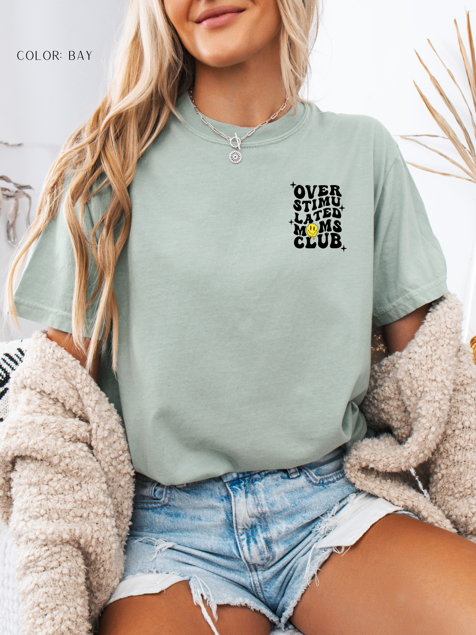 Overstimulated  Mom's Club T-Shirt
