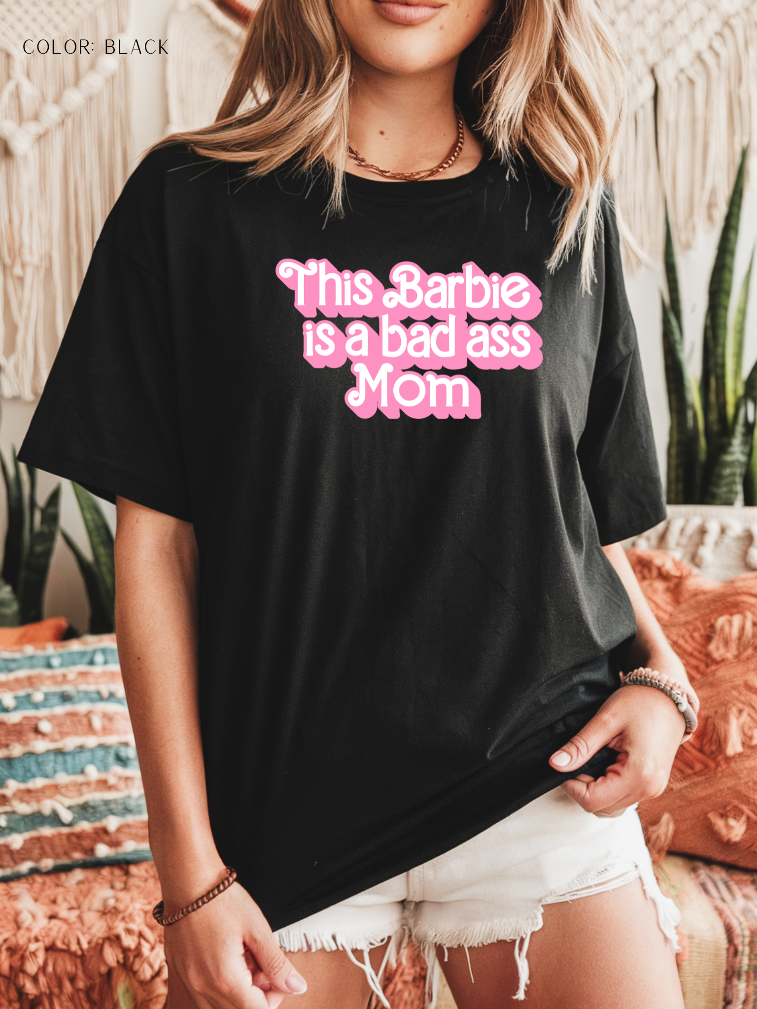 This Barbie Is A Bad Ass Mom T-Shirt
