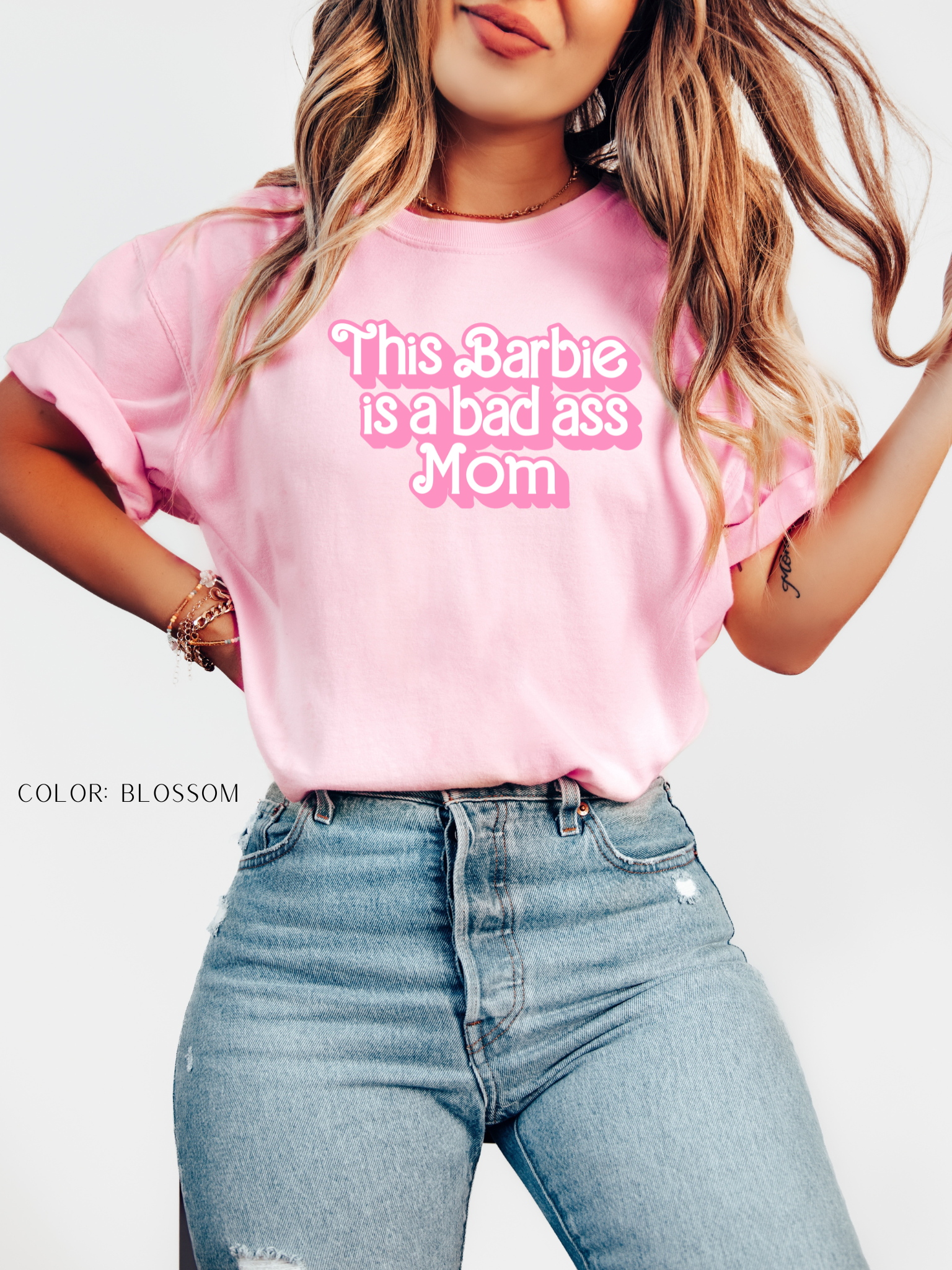 This Barbie Is A Bad Ass Mom T-Shirt