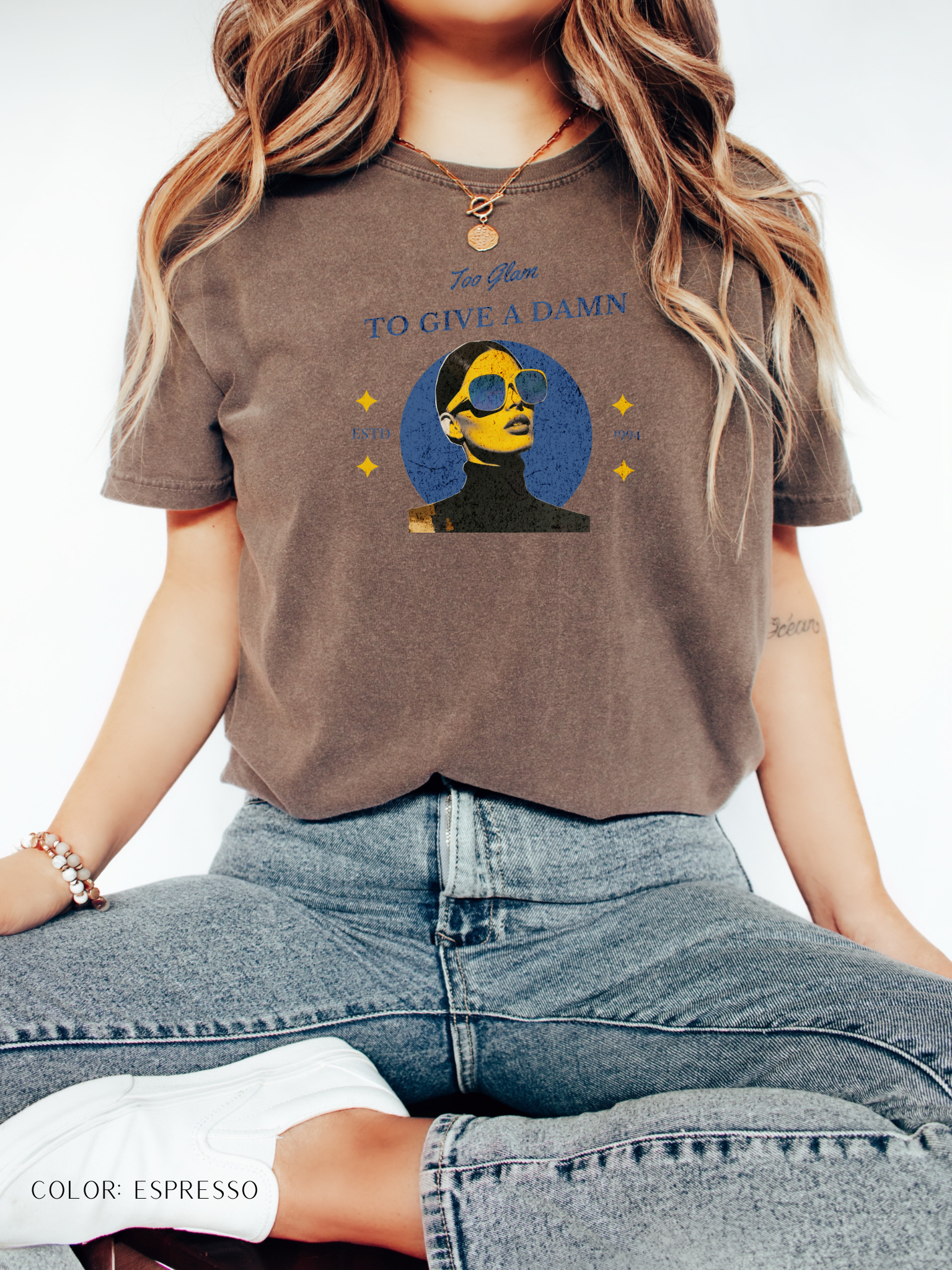 Too Glam To Give A Damn T-Shirt