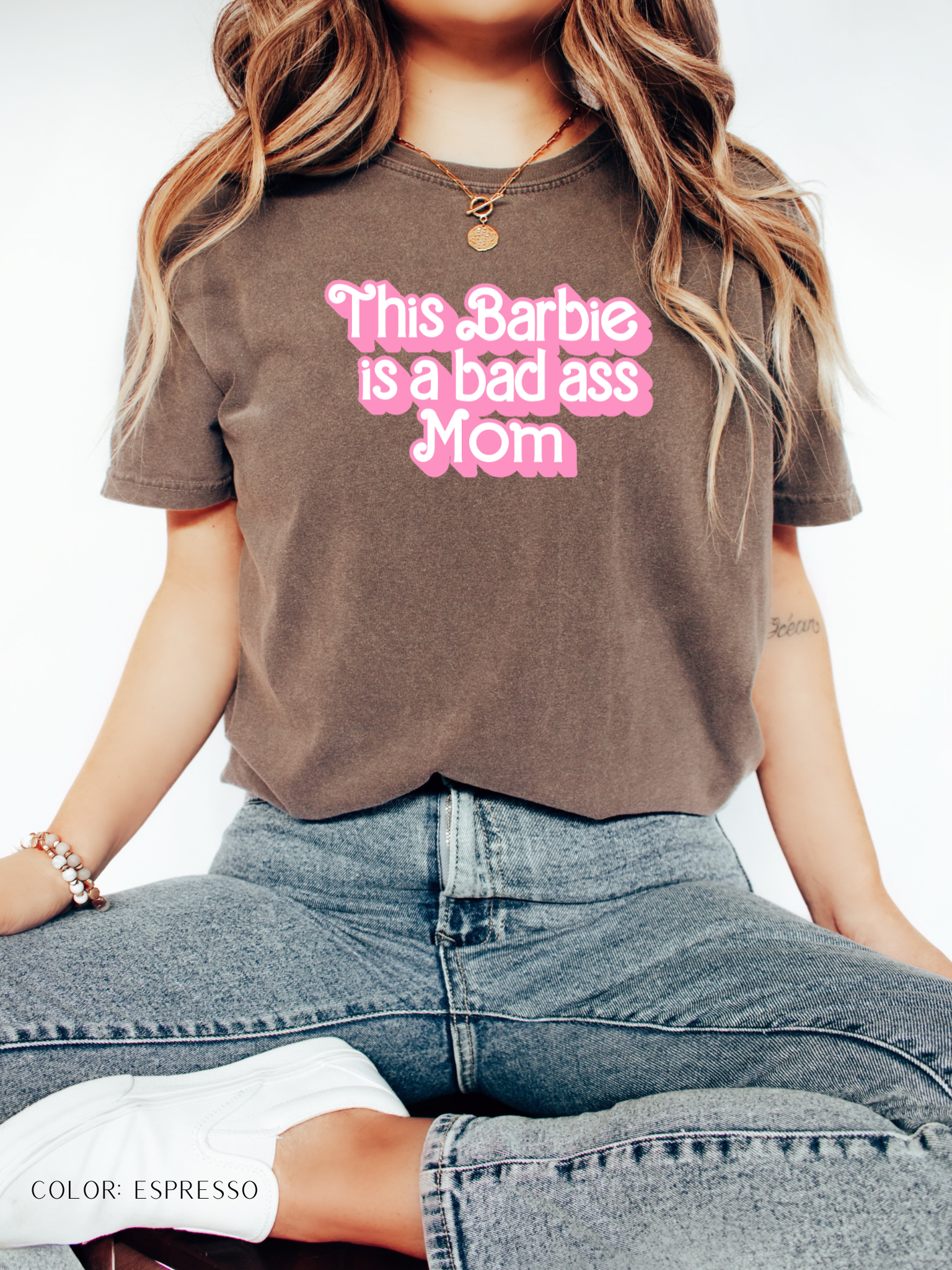 This Barbie Is A Bad Ass Mom T-Shirt