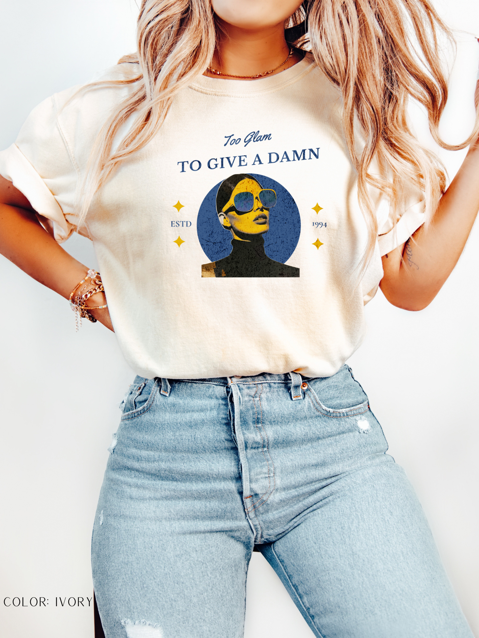 Too Glam To Give A Damn T-Shirt