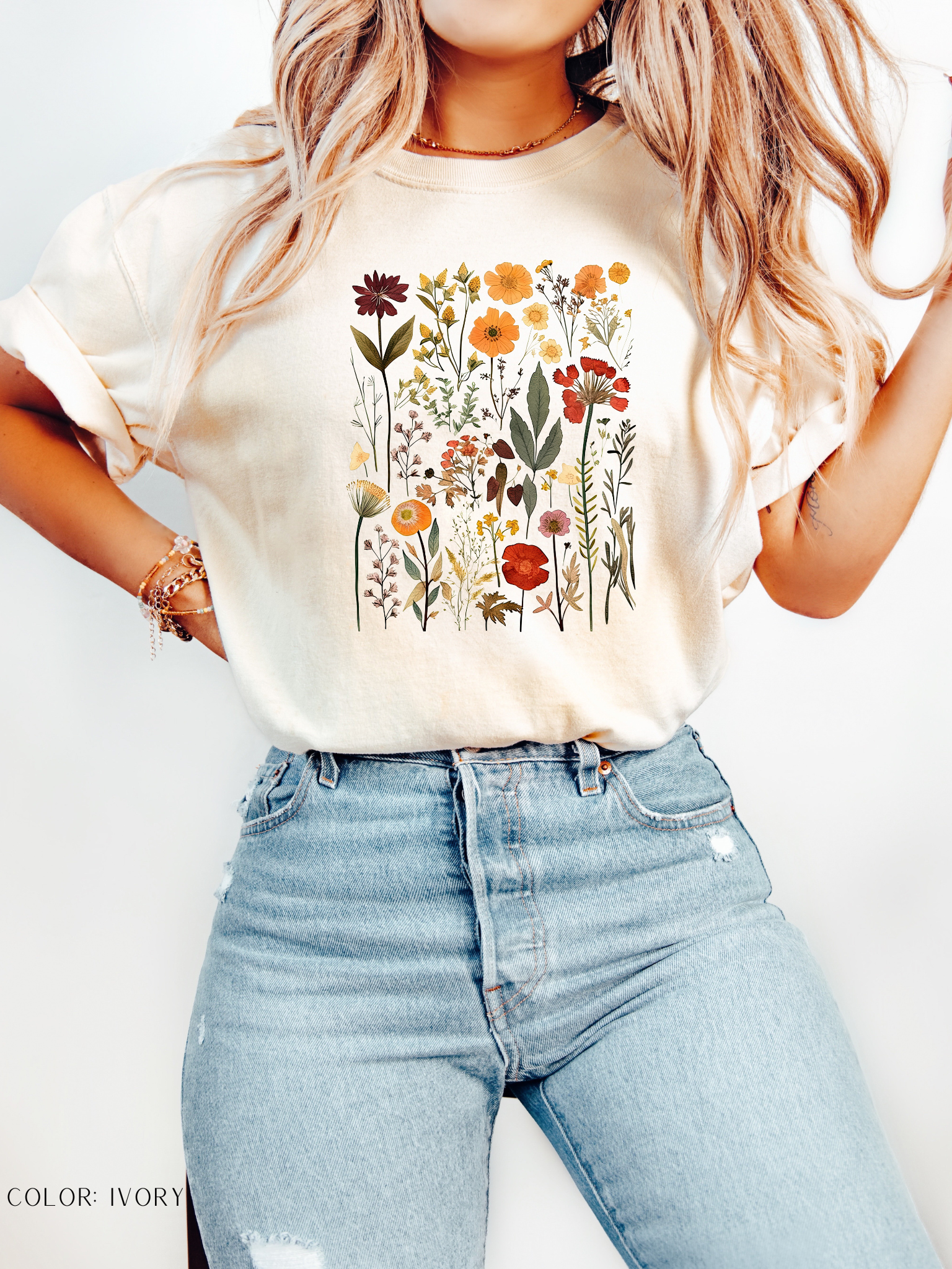 Botanical Floral T-Shirt
