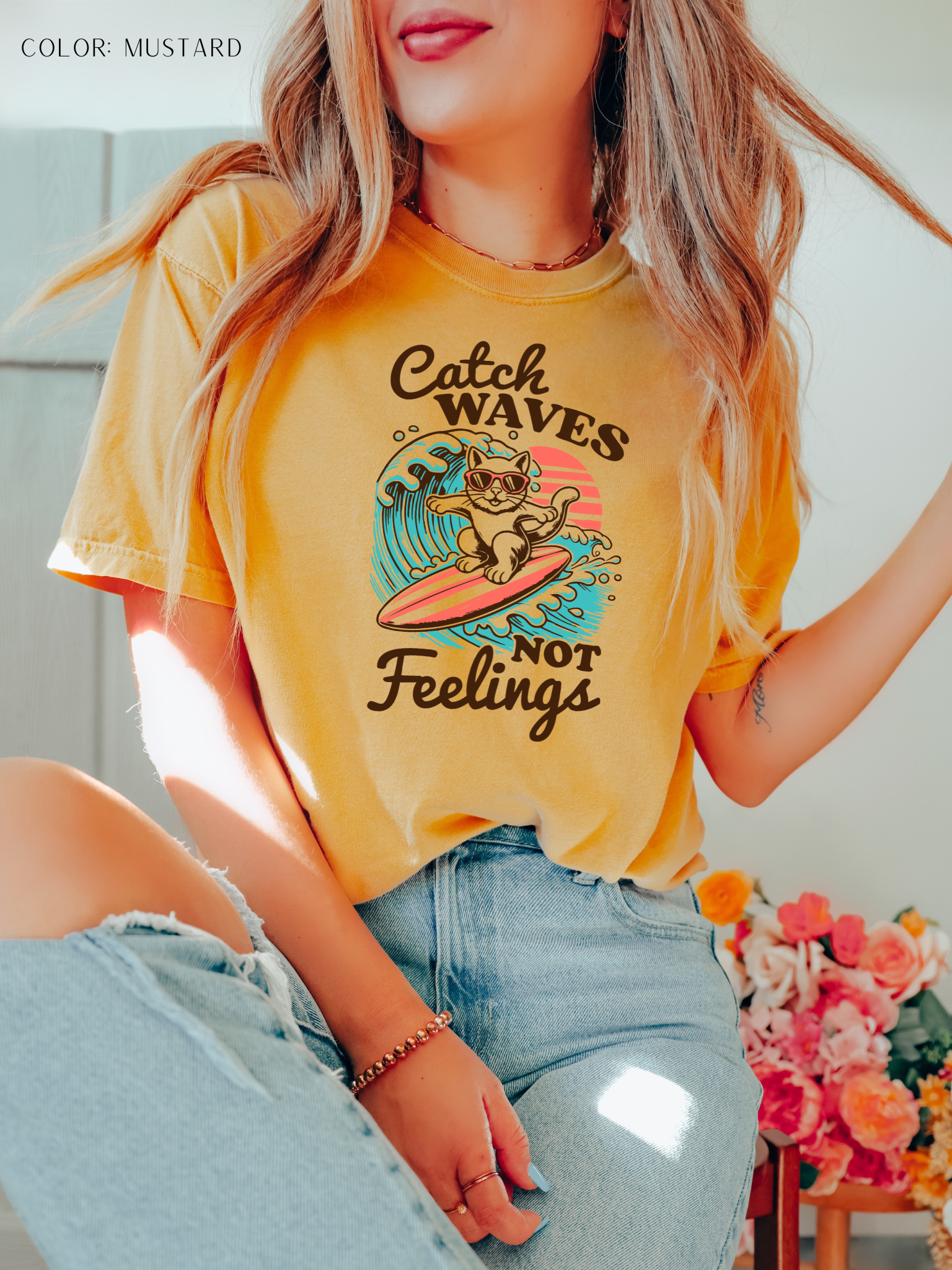 Catch Wave Not Feelings T-Shirt