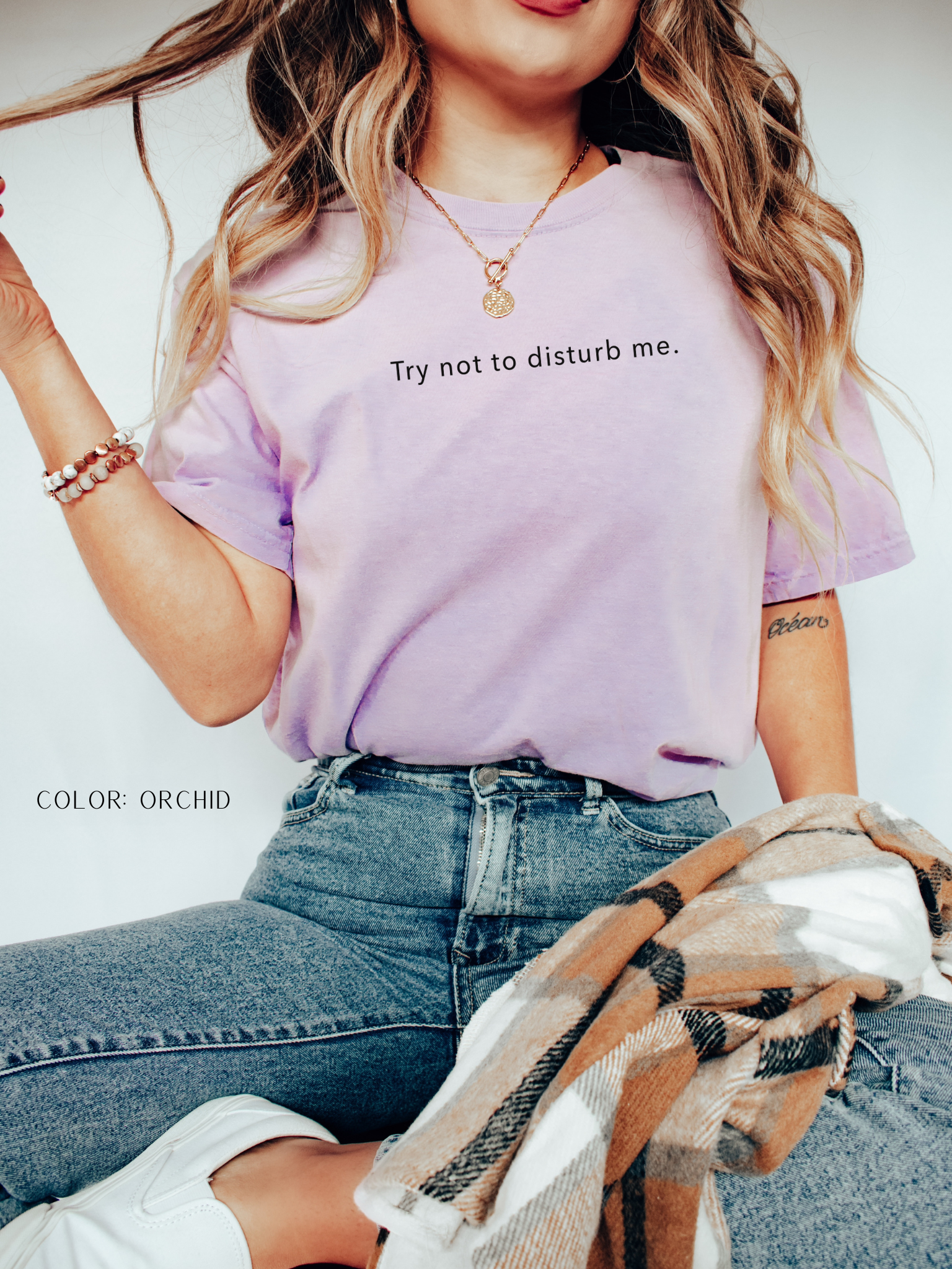 Try Not To Disturb Me T-Shirt