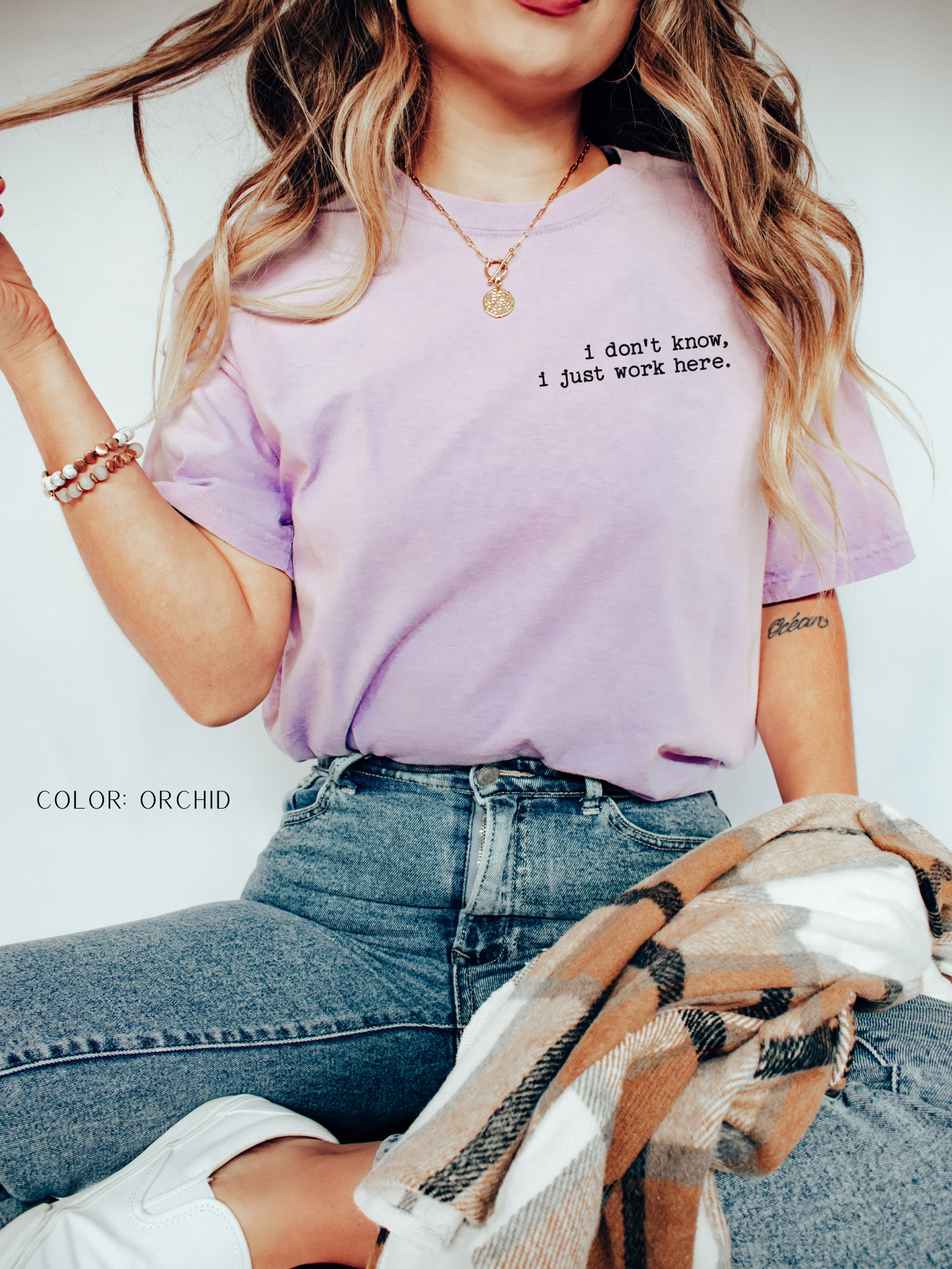 I Don't Know, I Just Work Here T-Shirt