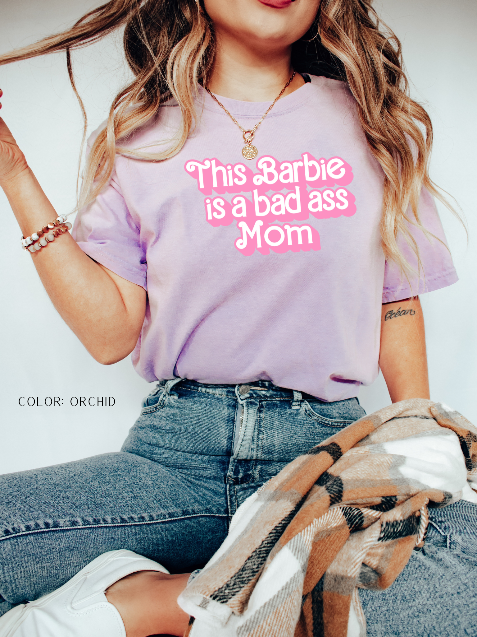 This Barbie Is A Bad Ass Mom T-Shirt