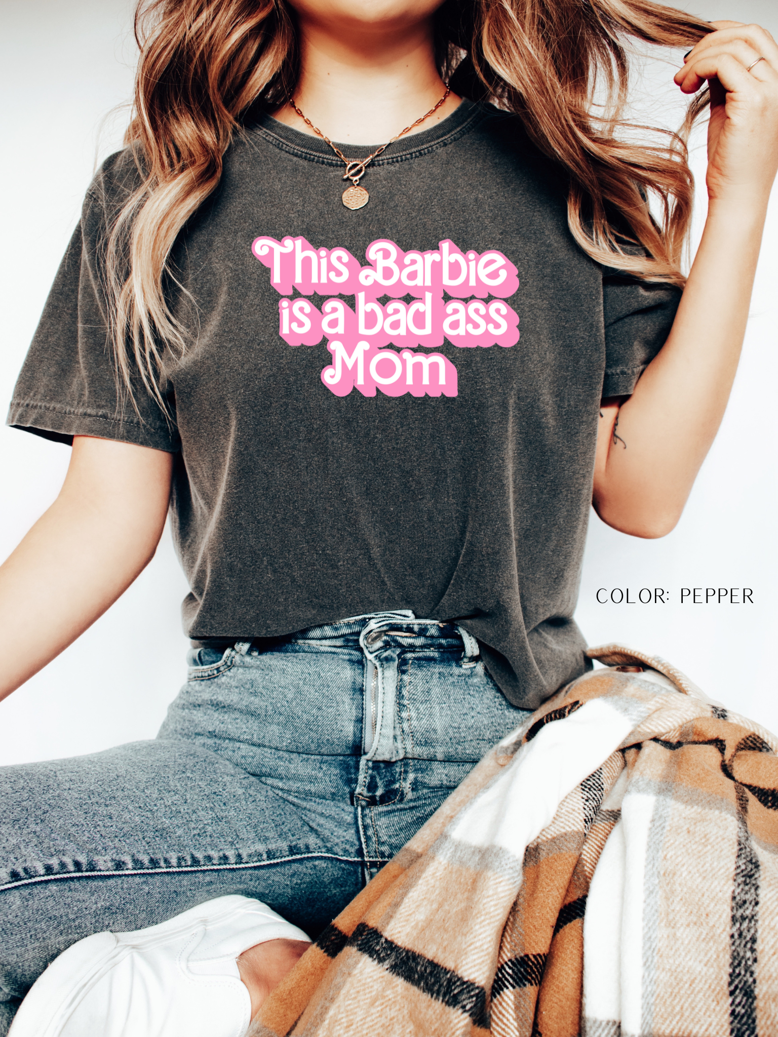 This Barbie Is A Bad Ass Mom T-Shirt
