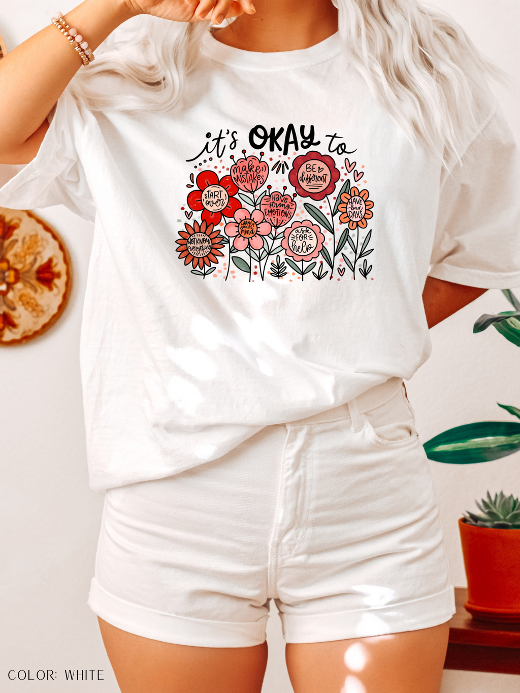 Floral Affirmation T-Shirt