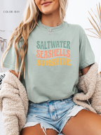 Saltwater Seashells Sunshine T-Shirt