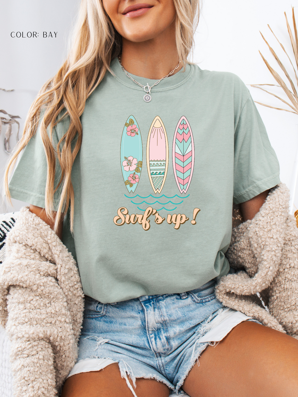 Surf's Up Pastel T-Shirt