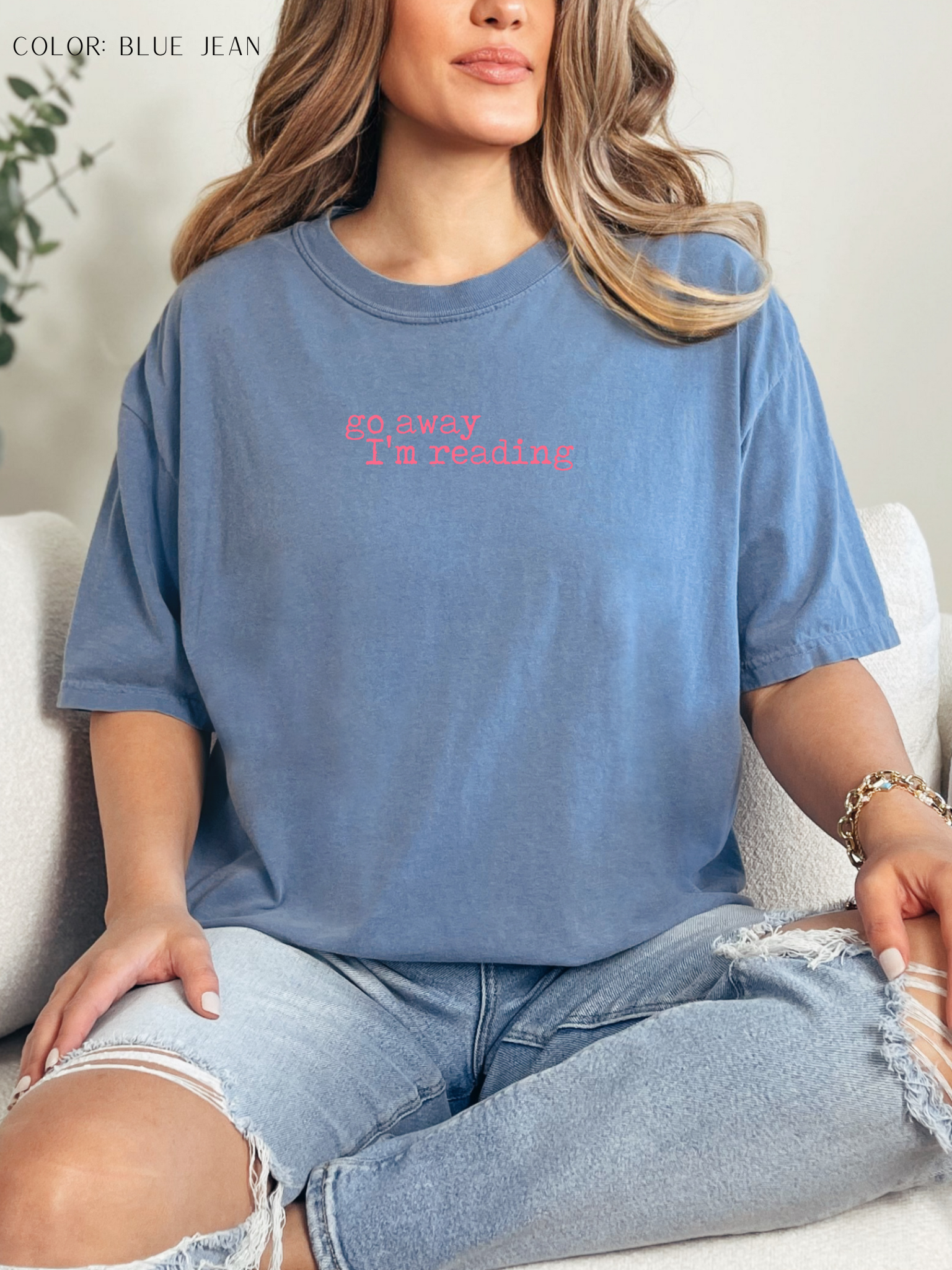 Go Away I'm Reading T-Shirt