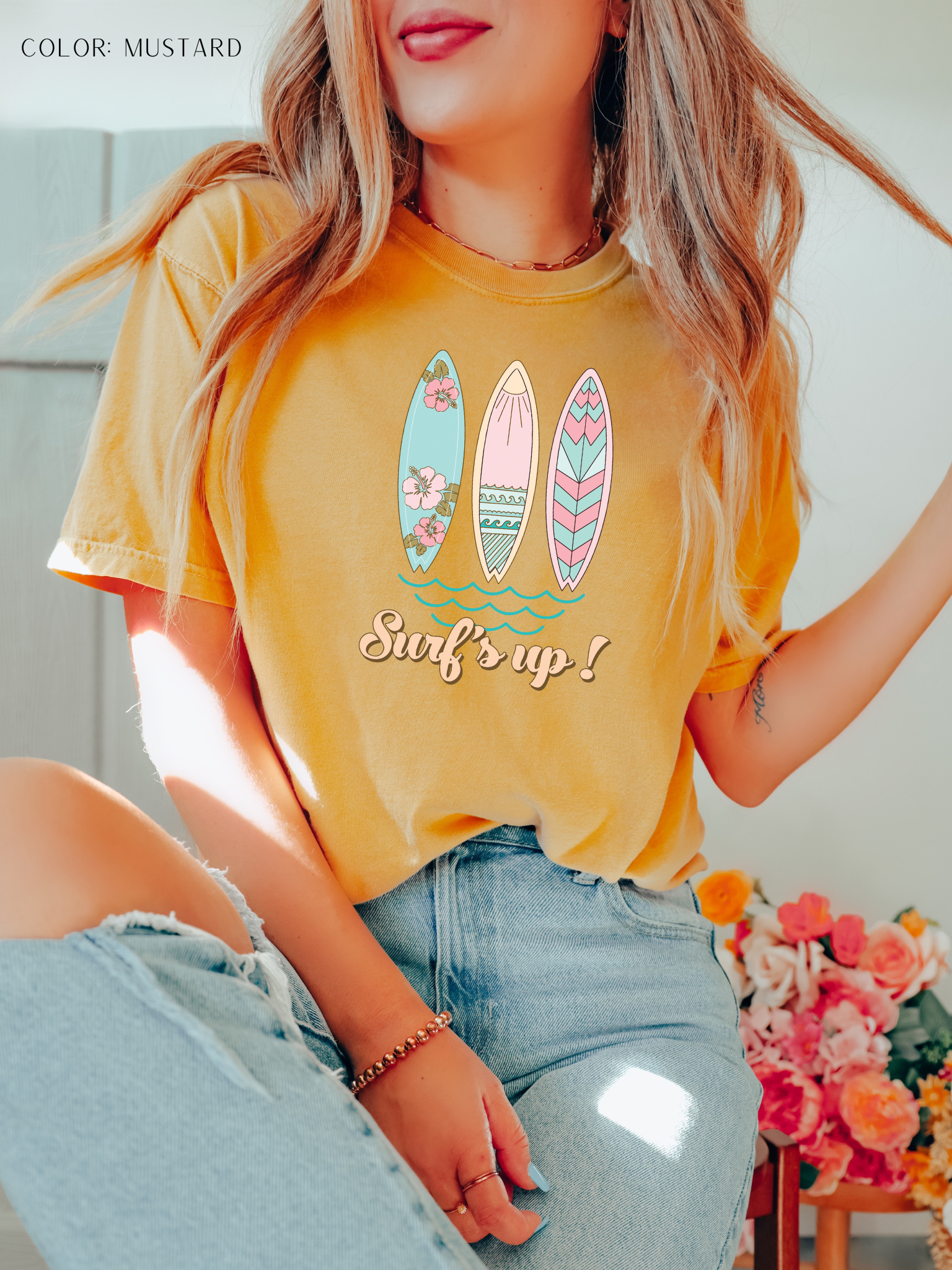 Surf's Up Pastel T-Shirt