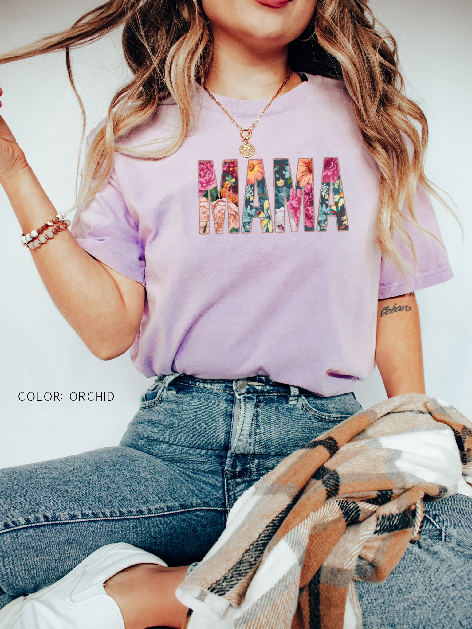 Floral Mama Boho T-Shirt
