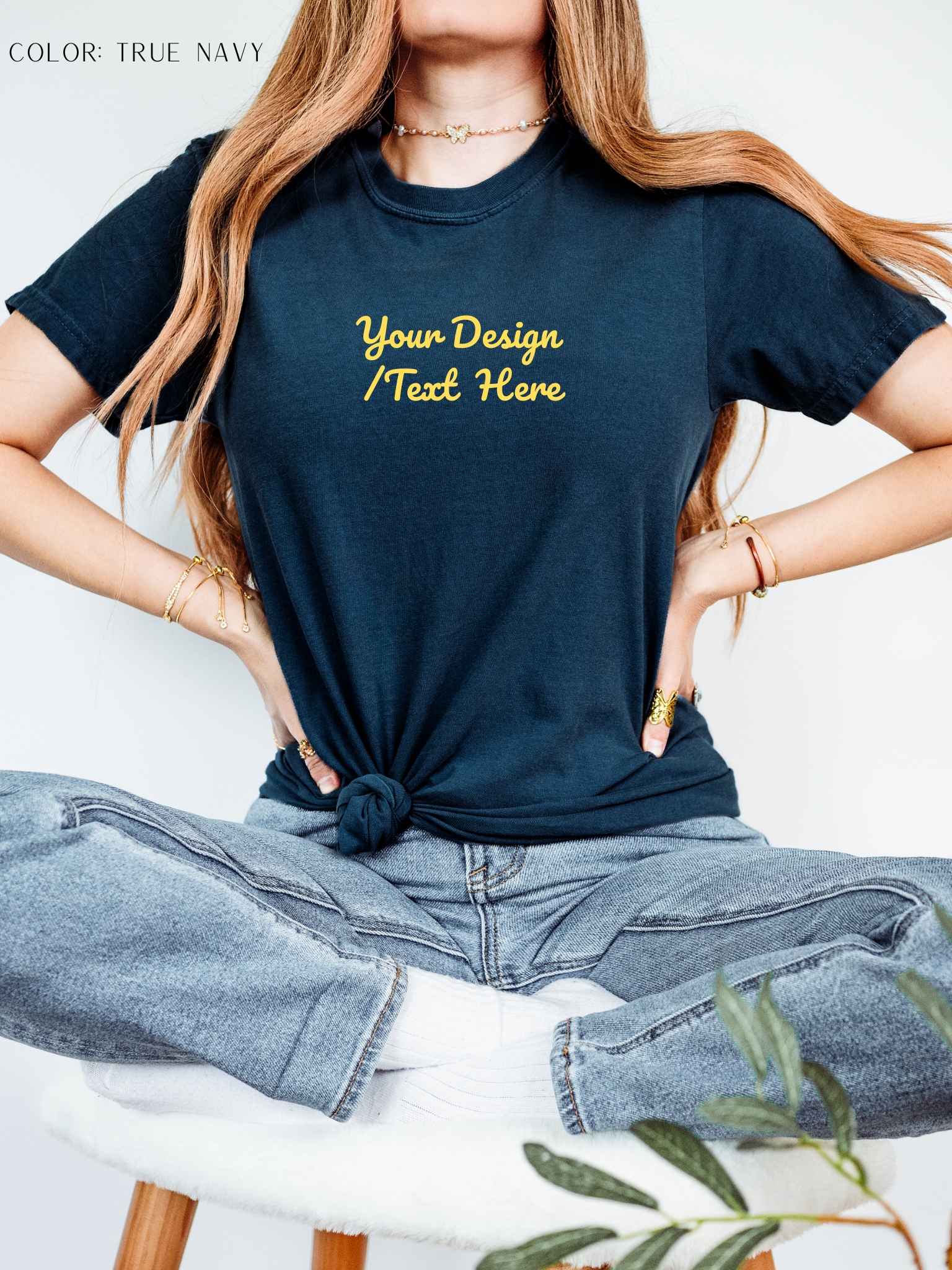 Custom Design T-Shirt - Personalized Text or Graphic Shirt | 1717 Comfort Colors | DTG Printed