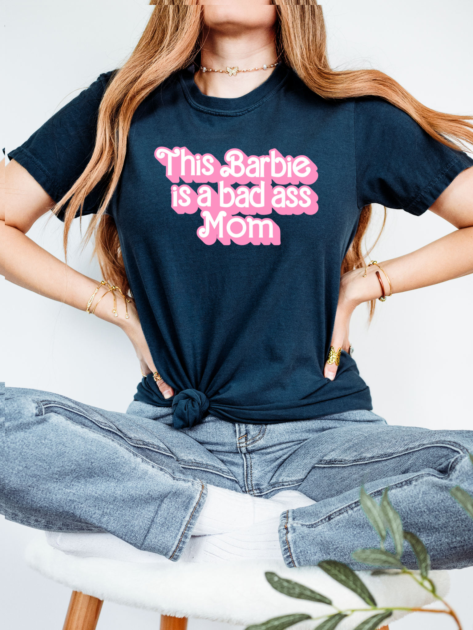 This Barbie Is A Bad Ass Mom T-Shirt