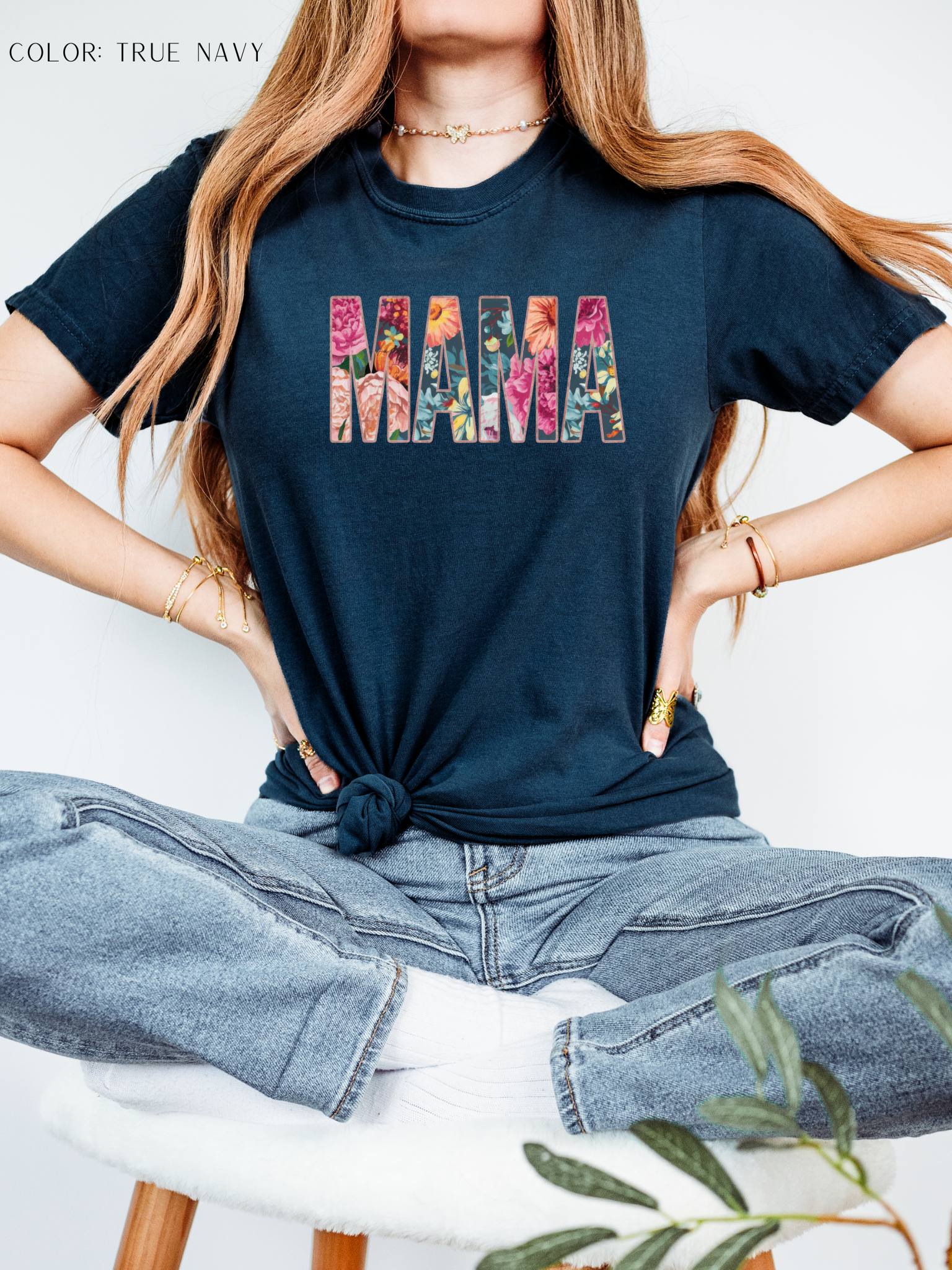 Floral Mama Boho T-Shirt