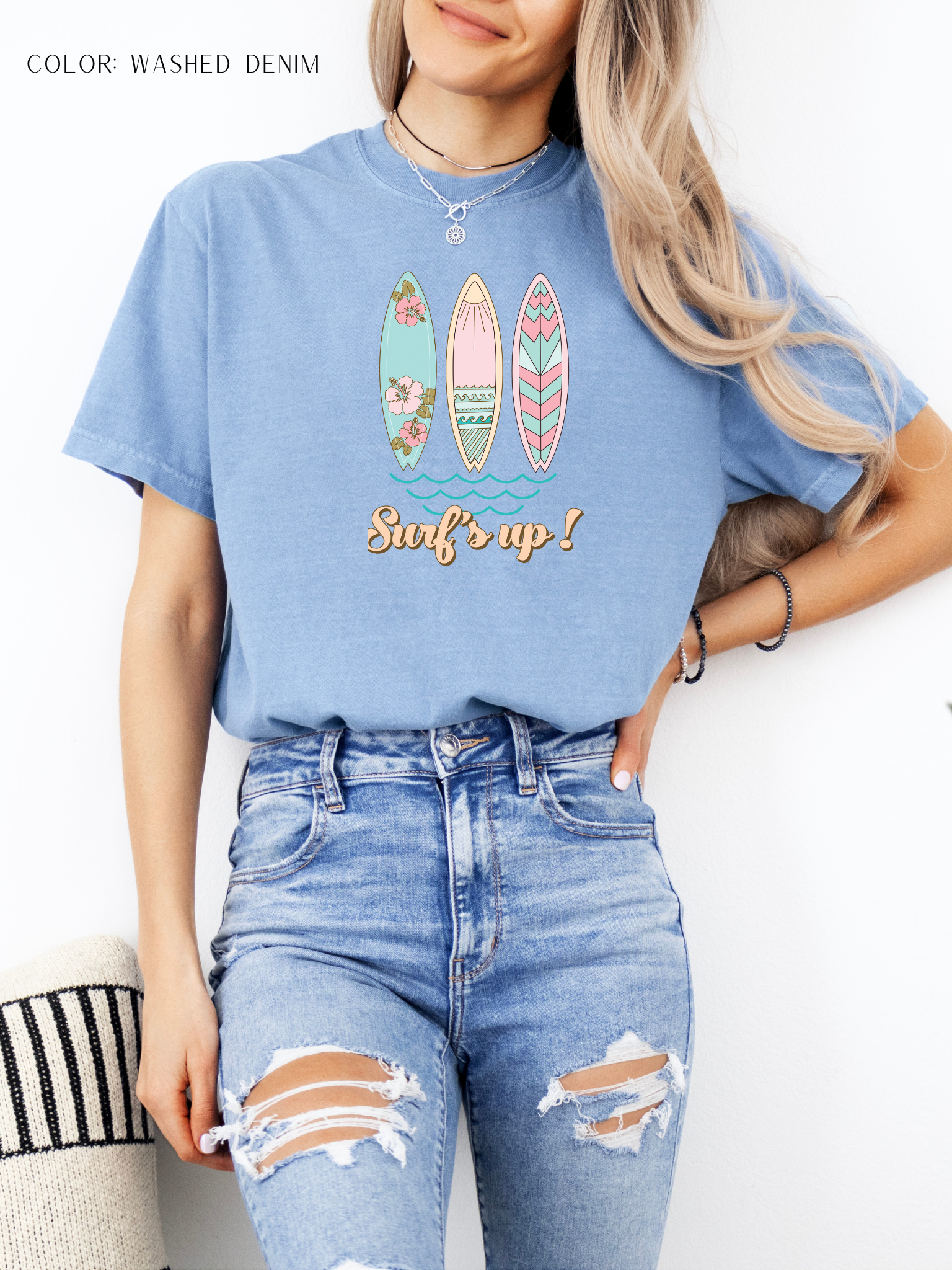 Surf's Up Pastel T-Shirt