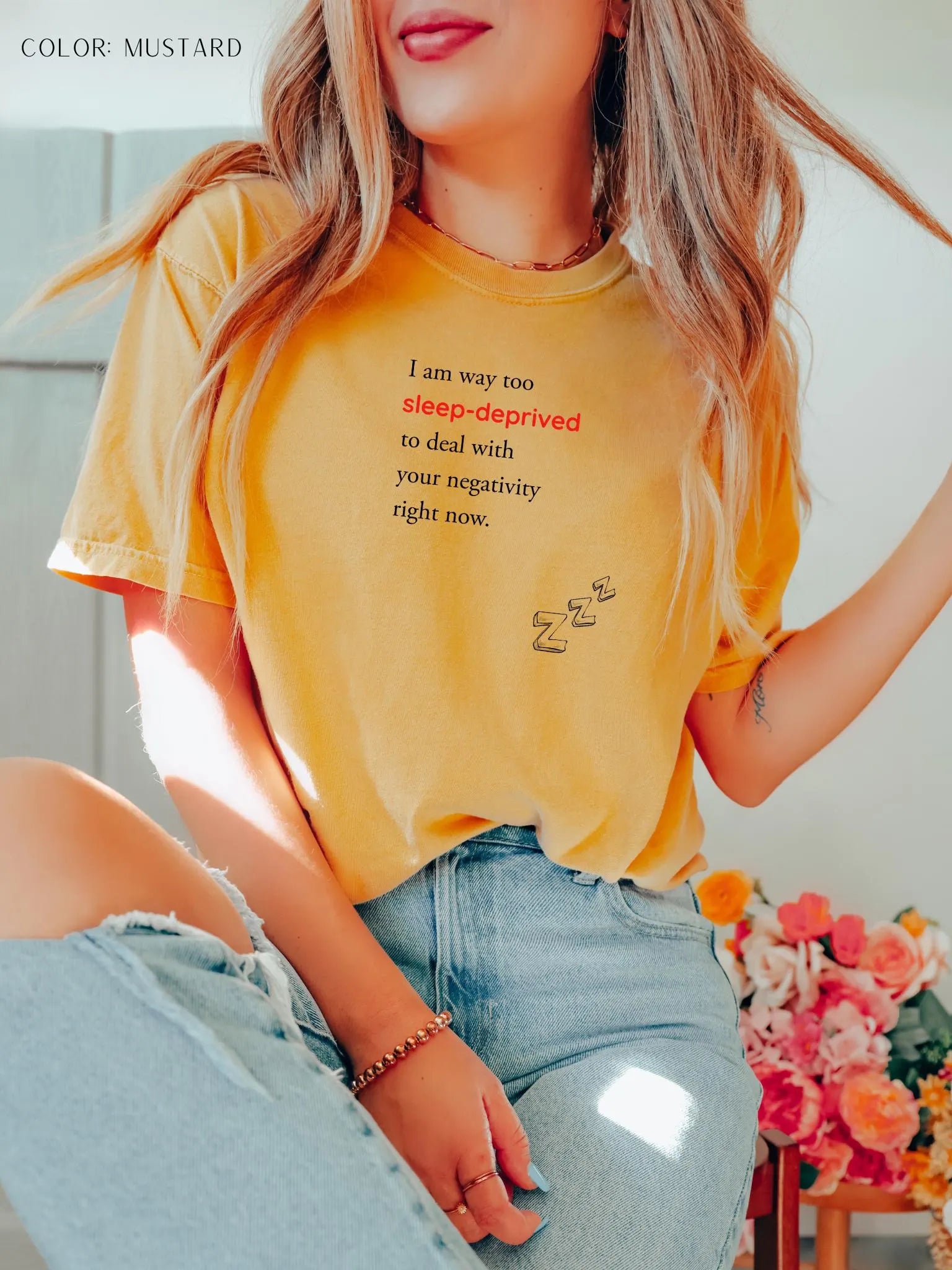 Too Sleep Deprived For Your Negativity T-Shirt