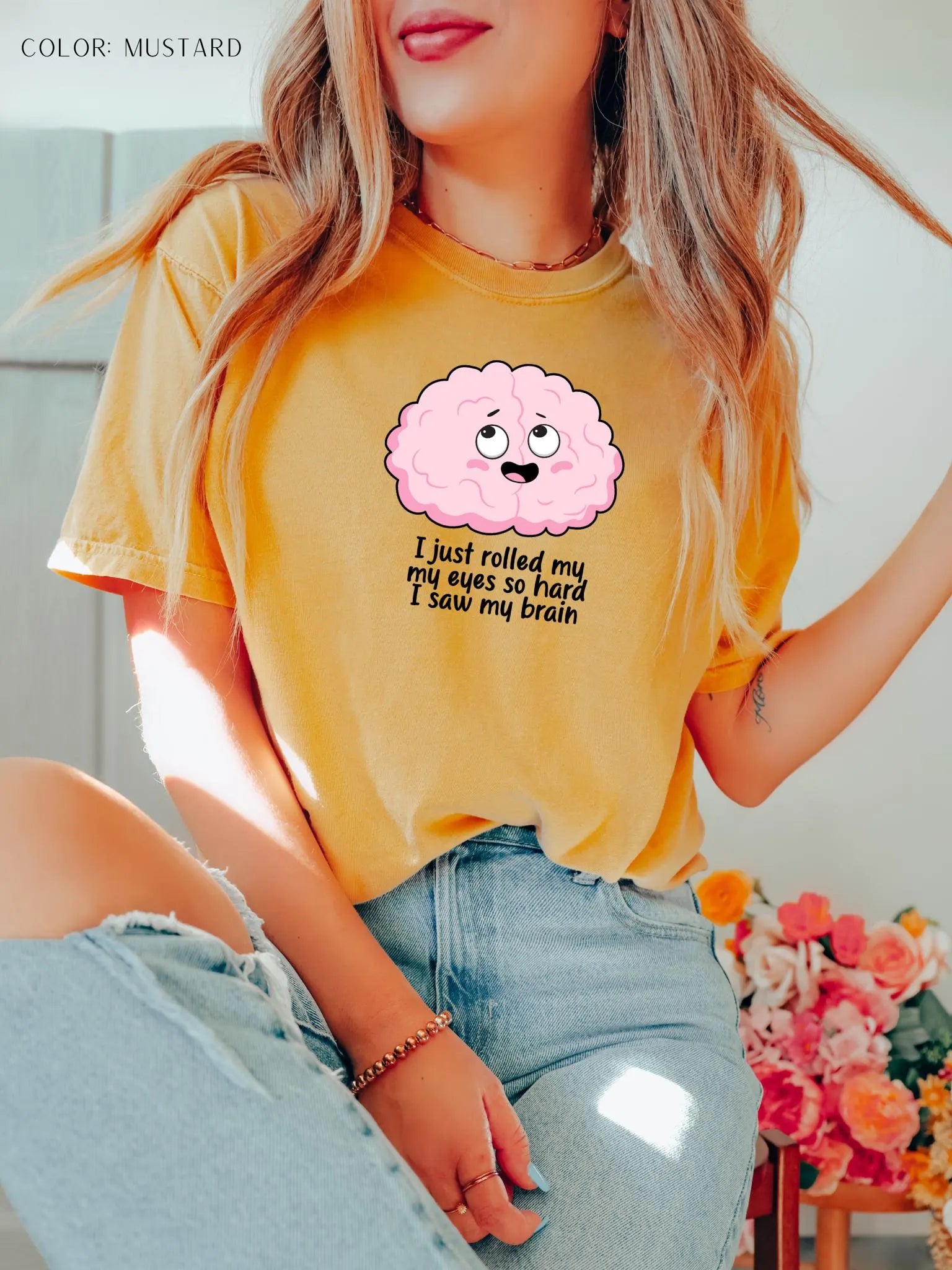 I Just Rolled My Eyes So Hard I Saw My Brain T-Shirt