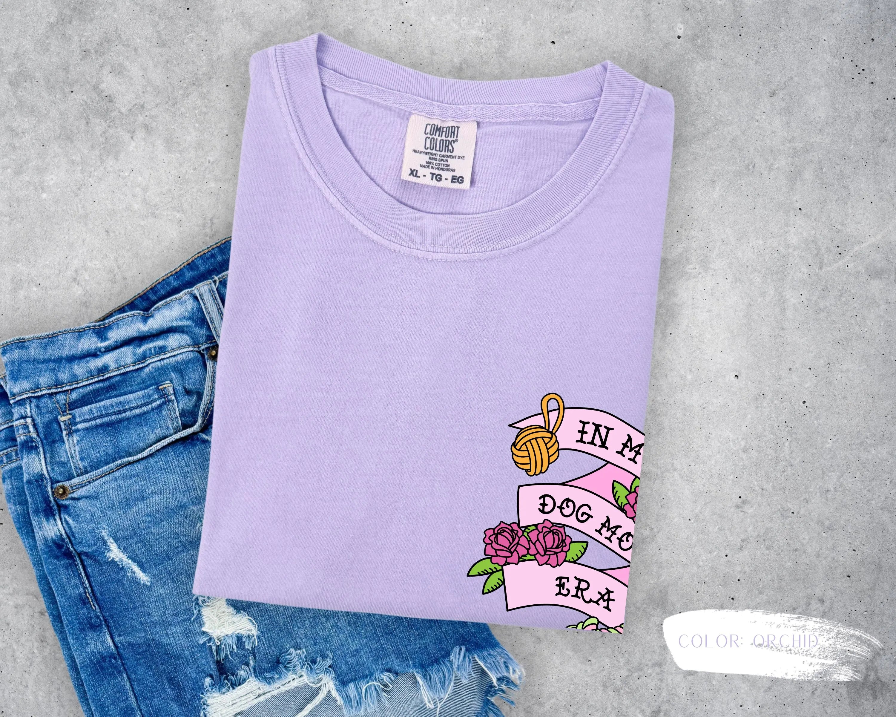 In My Dog Mom Era Ribbon T-Shirt