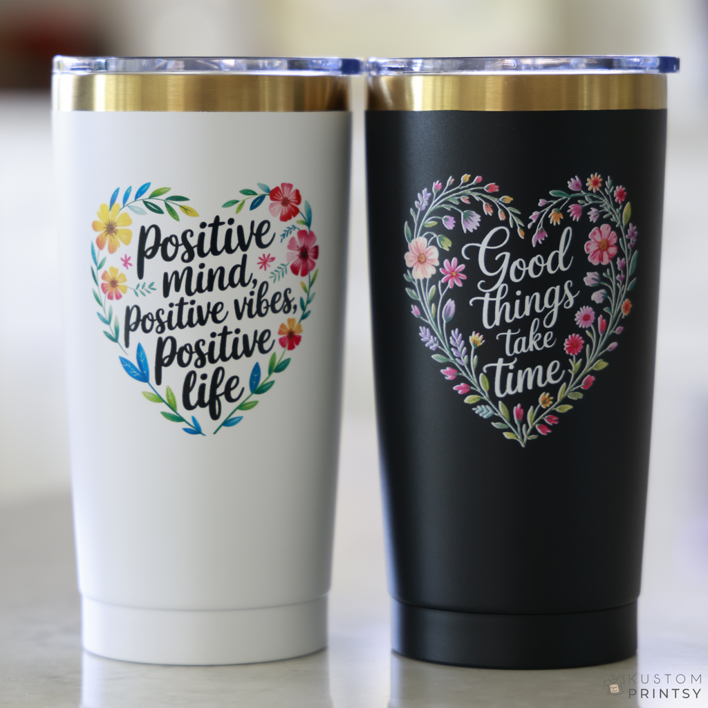 Custom UV-Printed Tumbler – Personalized Stainless Steel Drinkware for Gifts, Branding & Everyday Use