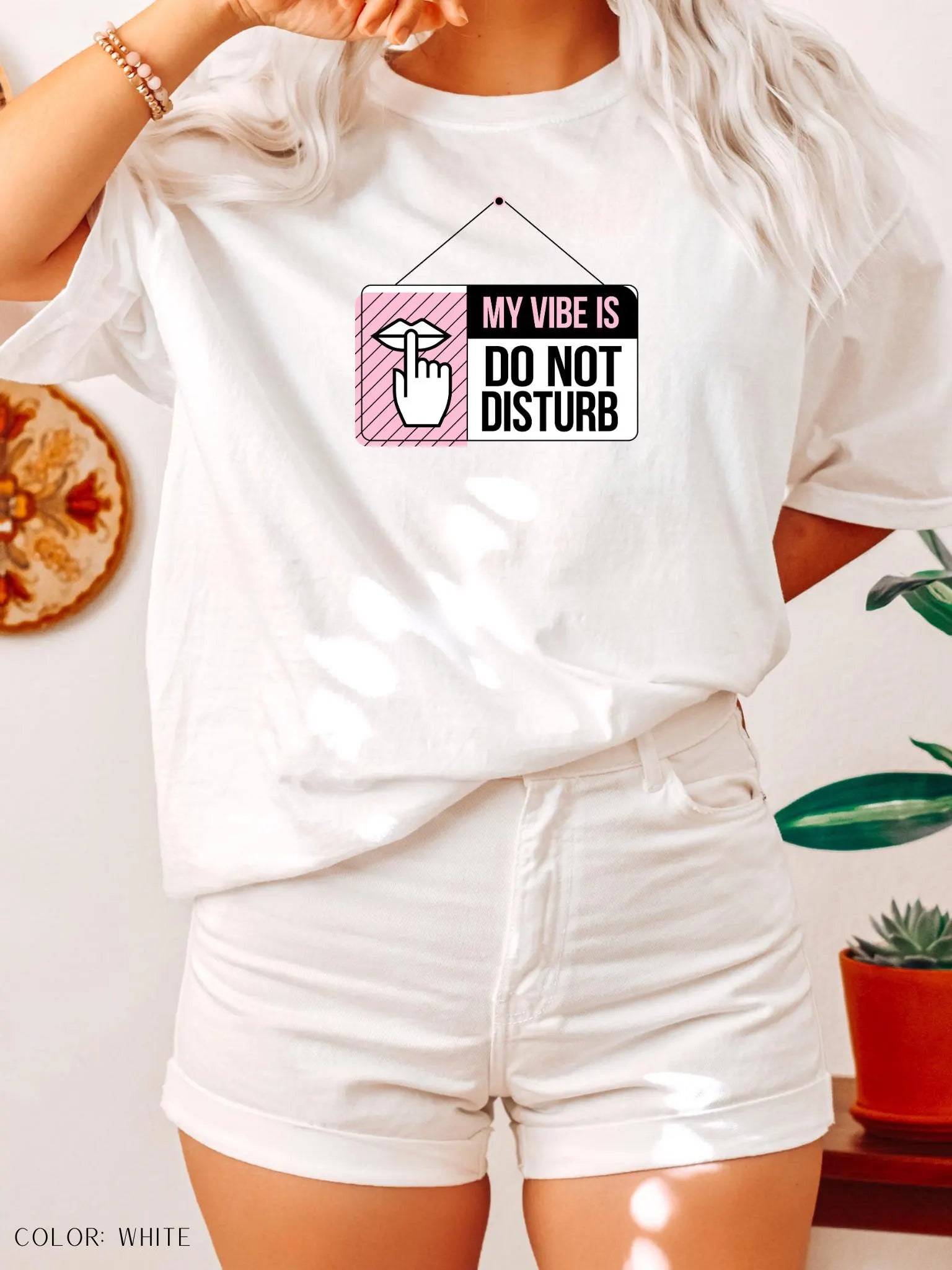 My Vibe Right Now Is Do Not Disturb T- Shirt