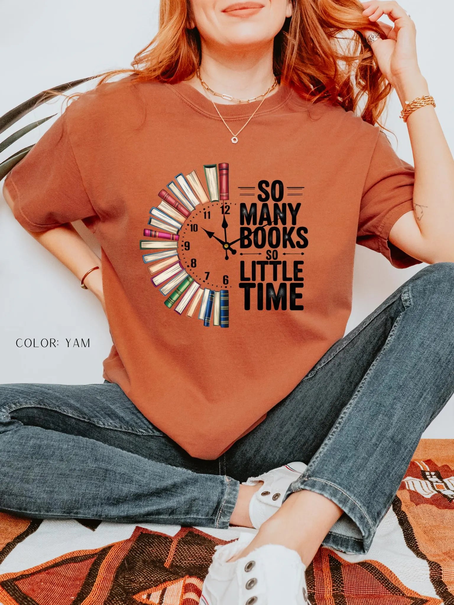 So Many Books So Little Time Book T-Shirt