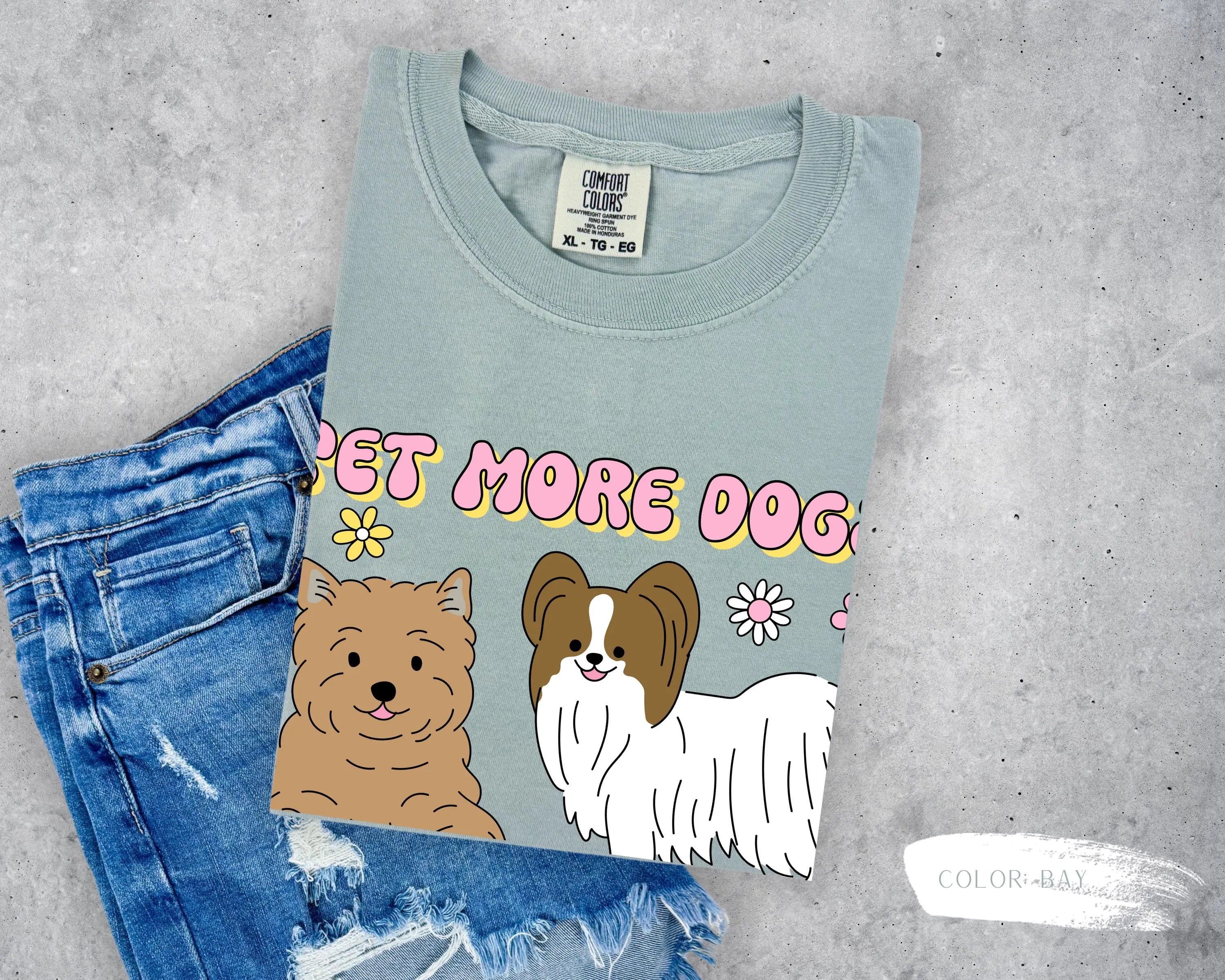 Pet More Dogs, Give Less Fucks T-Shirt
