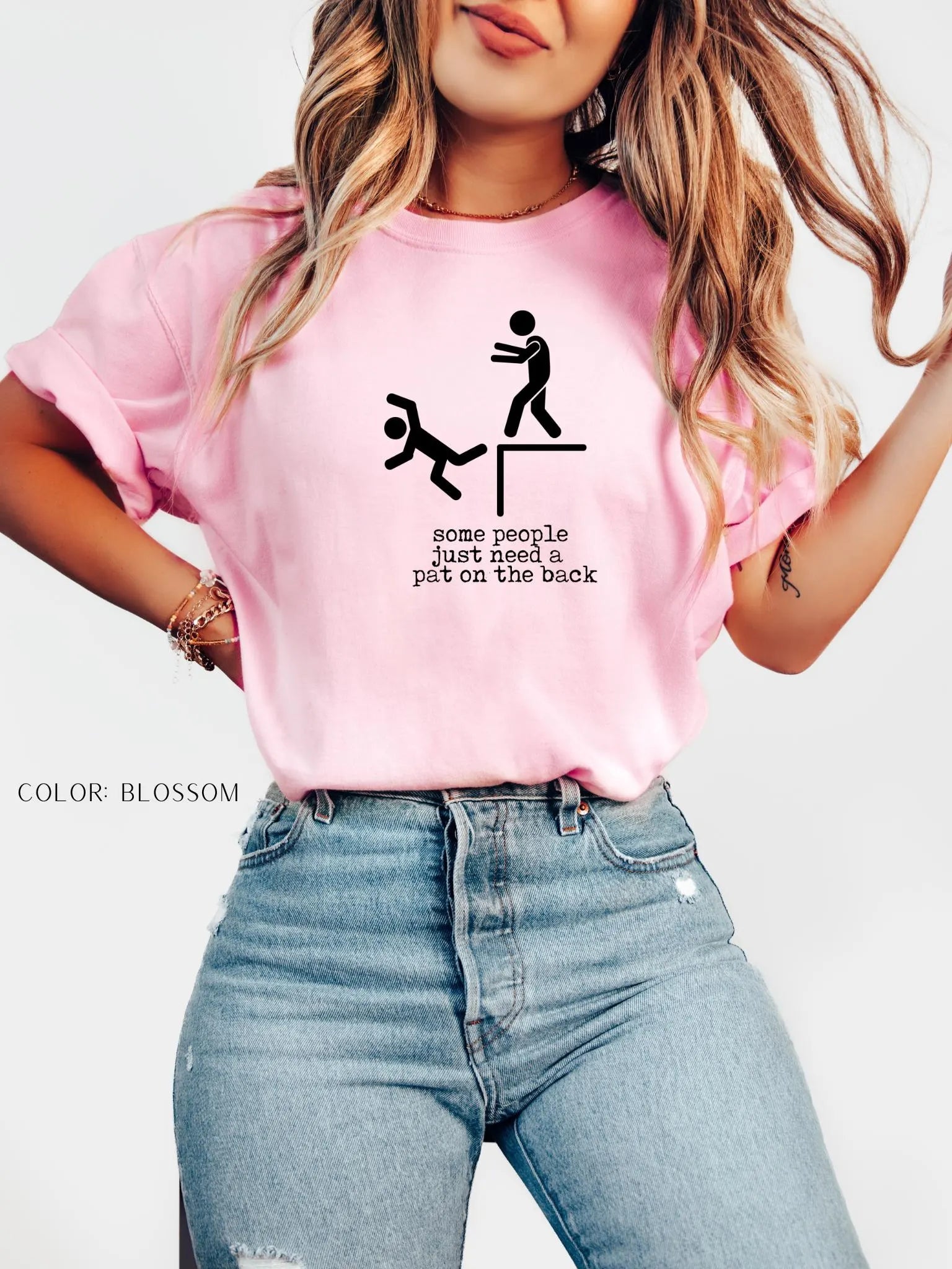 Some People Just Need A Pat In The Back T- Shirt