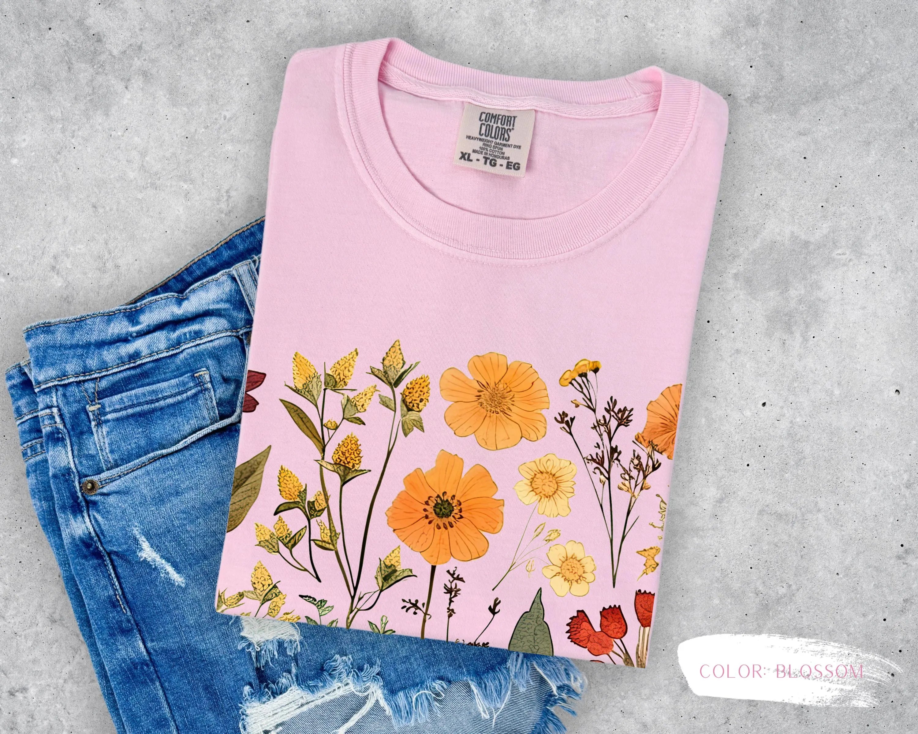 Botanical Floral T-Shirt