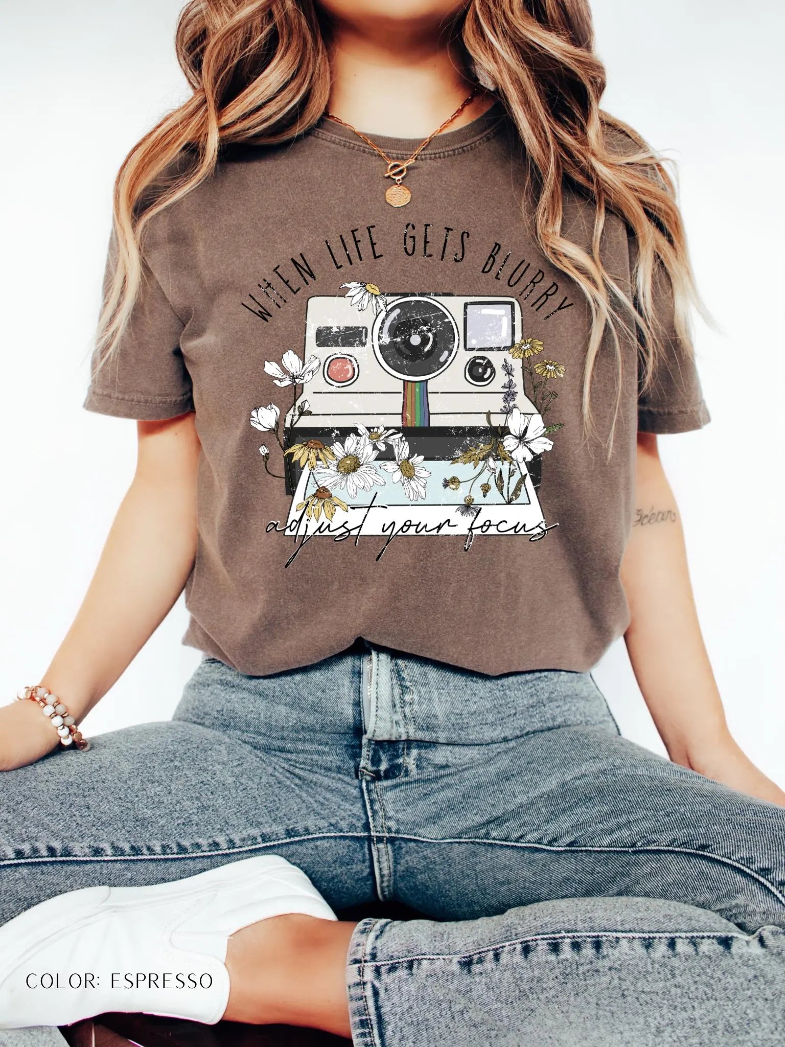 When Life Goes Blurry, Adjust Your Focus T-Shirt