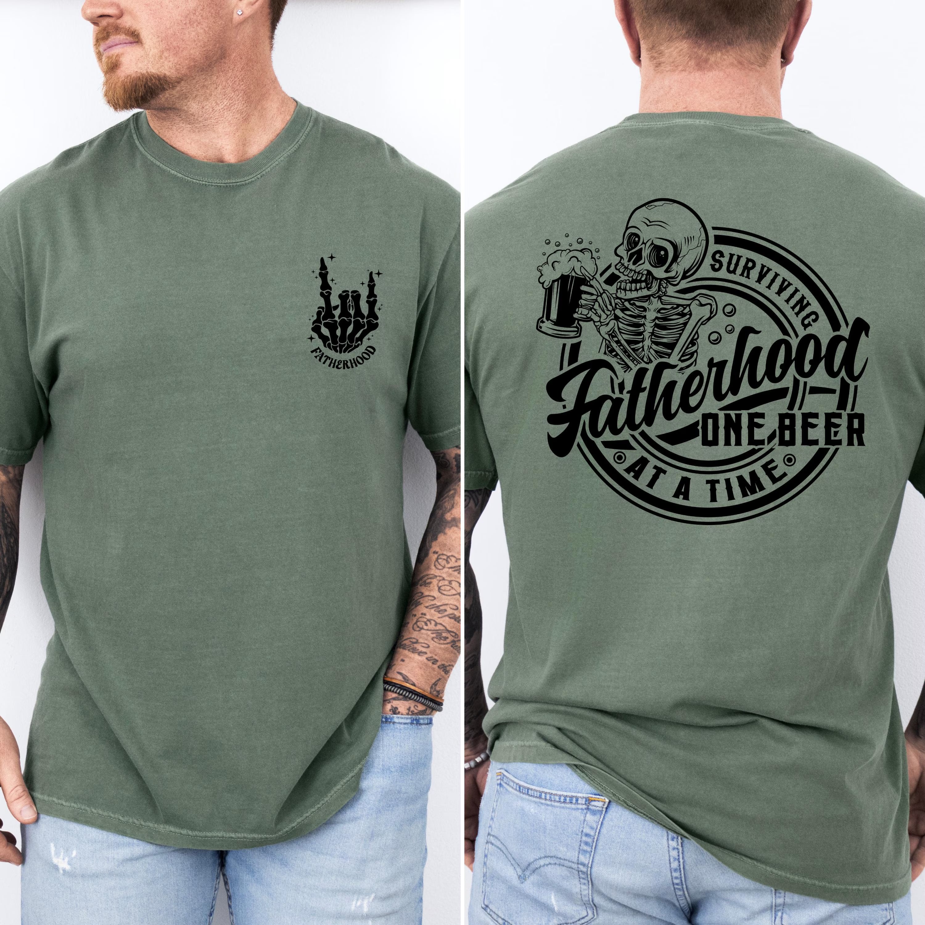 Surviving Fatherhood, One Beer At a Time T-Shirt