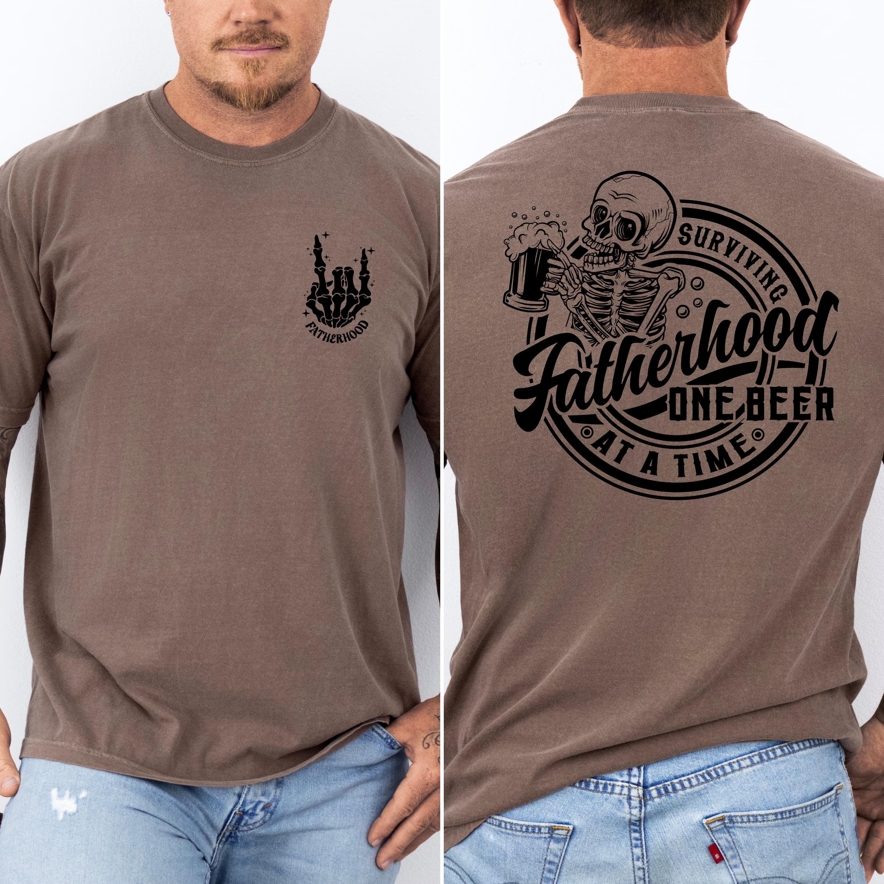 Surviving Fatherhood, One Beer At a Time T-Shirt