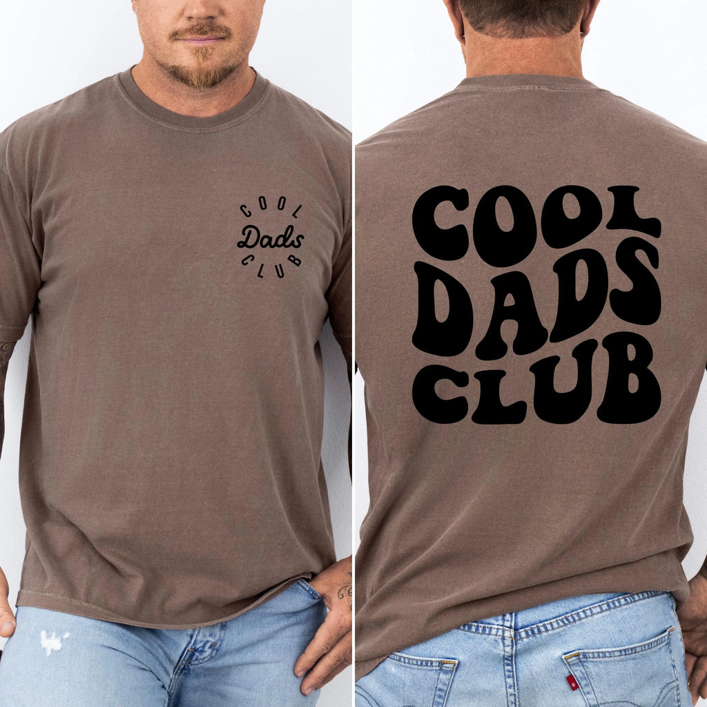 Cool Dads Club with Front and Back Design T-Shirt
