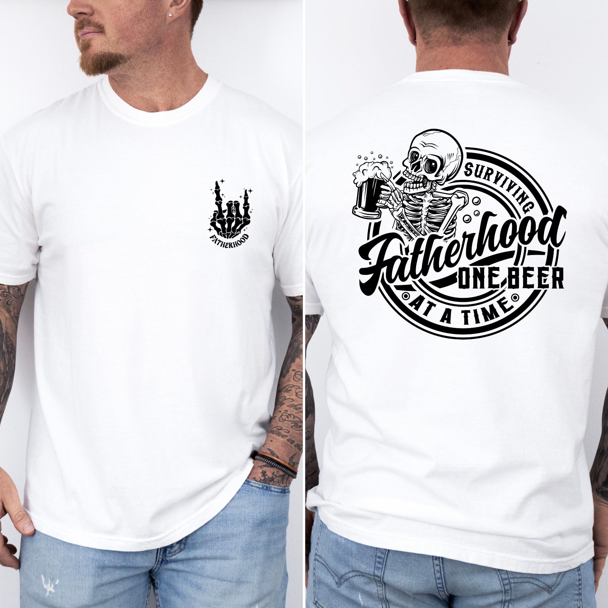 Surviving Fatherhood, One Beer At a Time T-Shirt