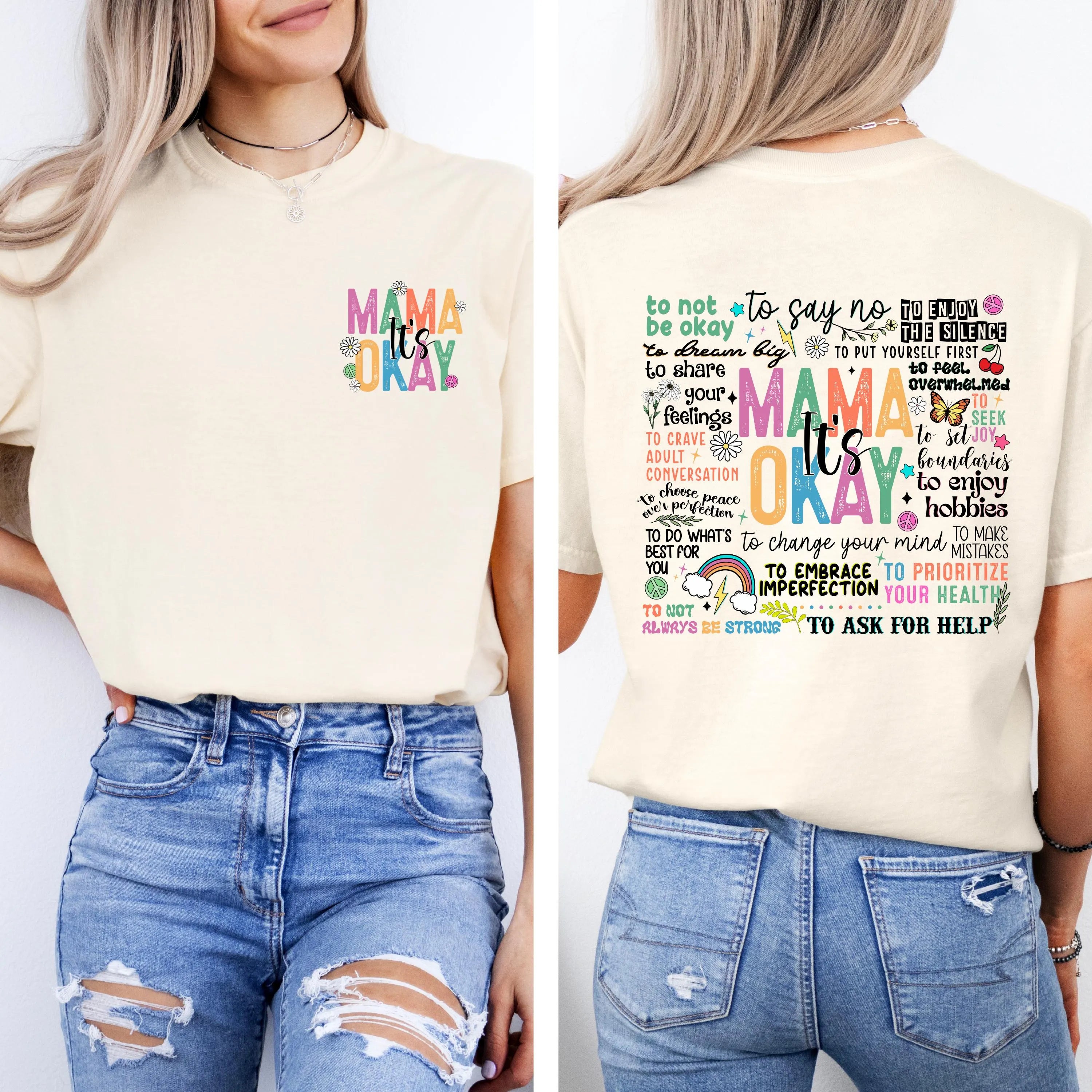Mama It's Okay T-Shirt