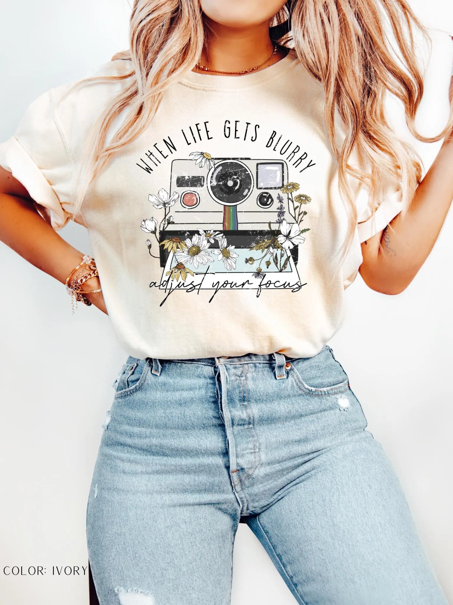 When Life Goes Blurry, Adjust Your Focus T-Shirt