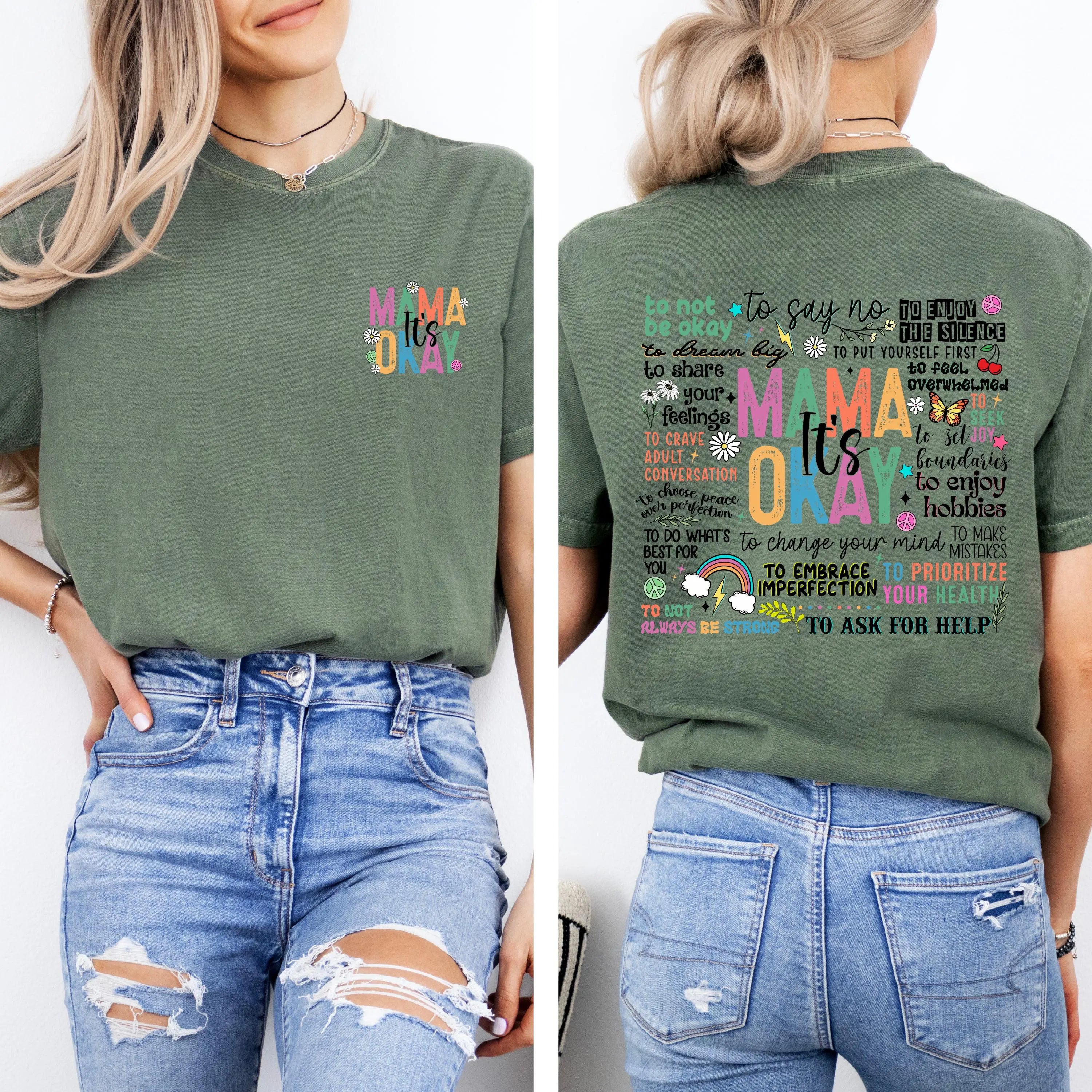 Mama It's Okay T-Shirt