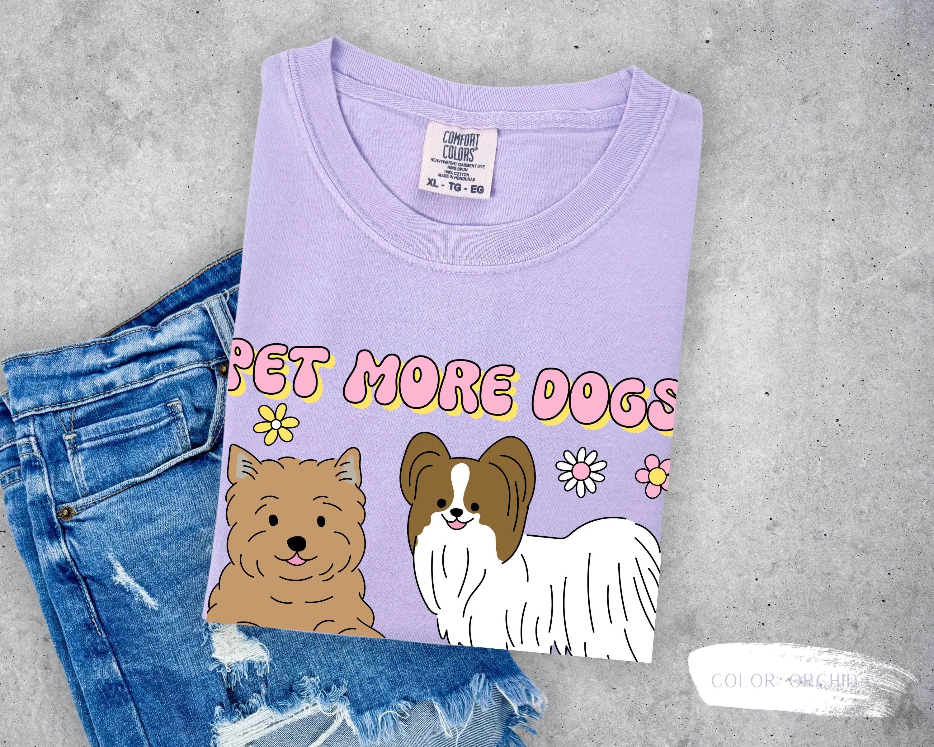 Pet More Dogs, Give Less Fucks T-Shirt